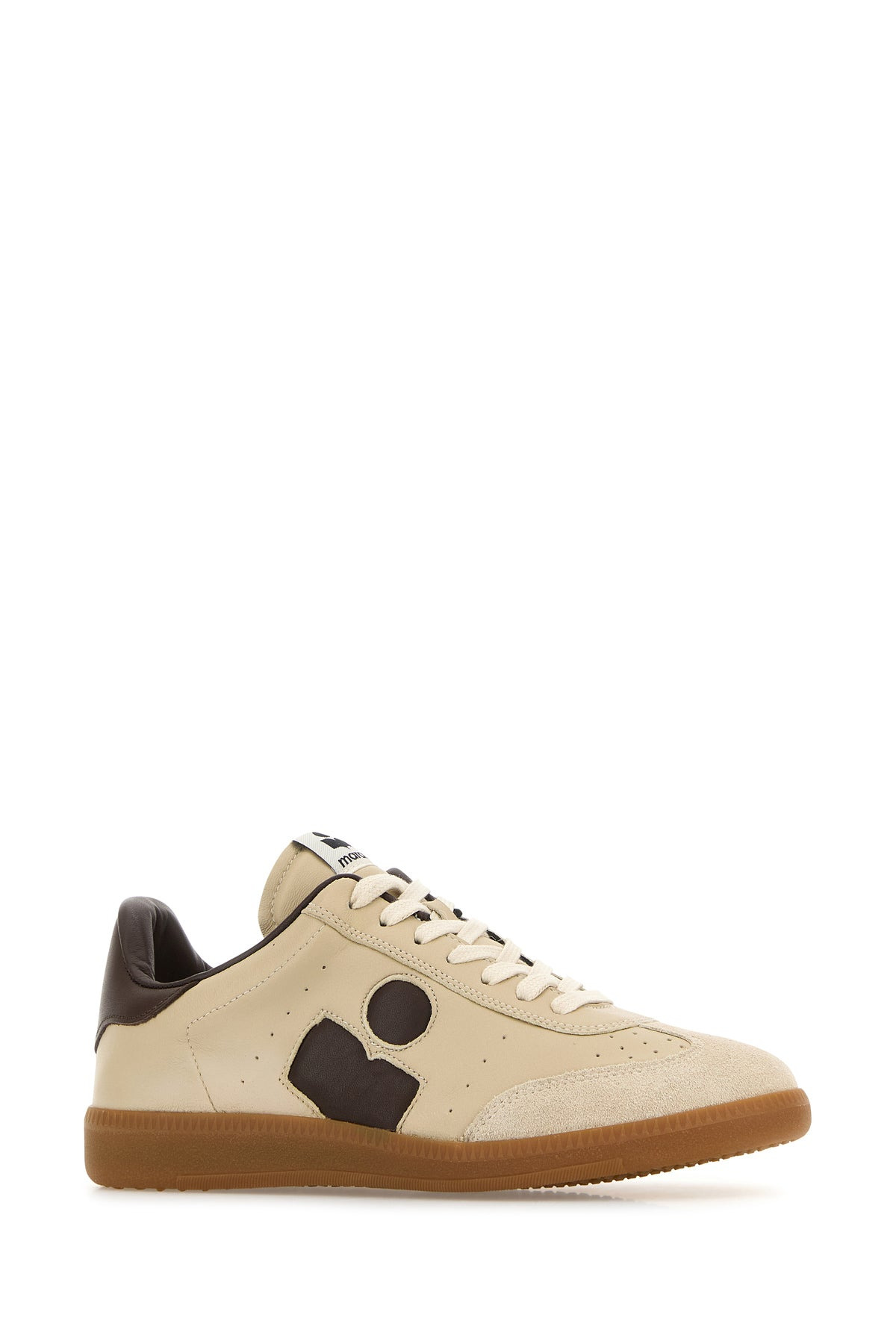 Beige leather Bryce sneakers - 2