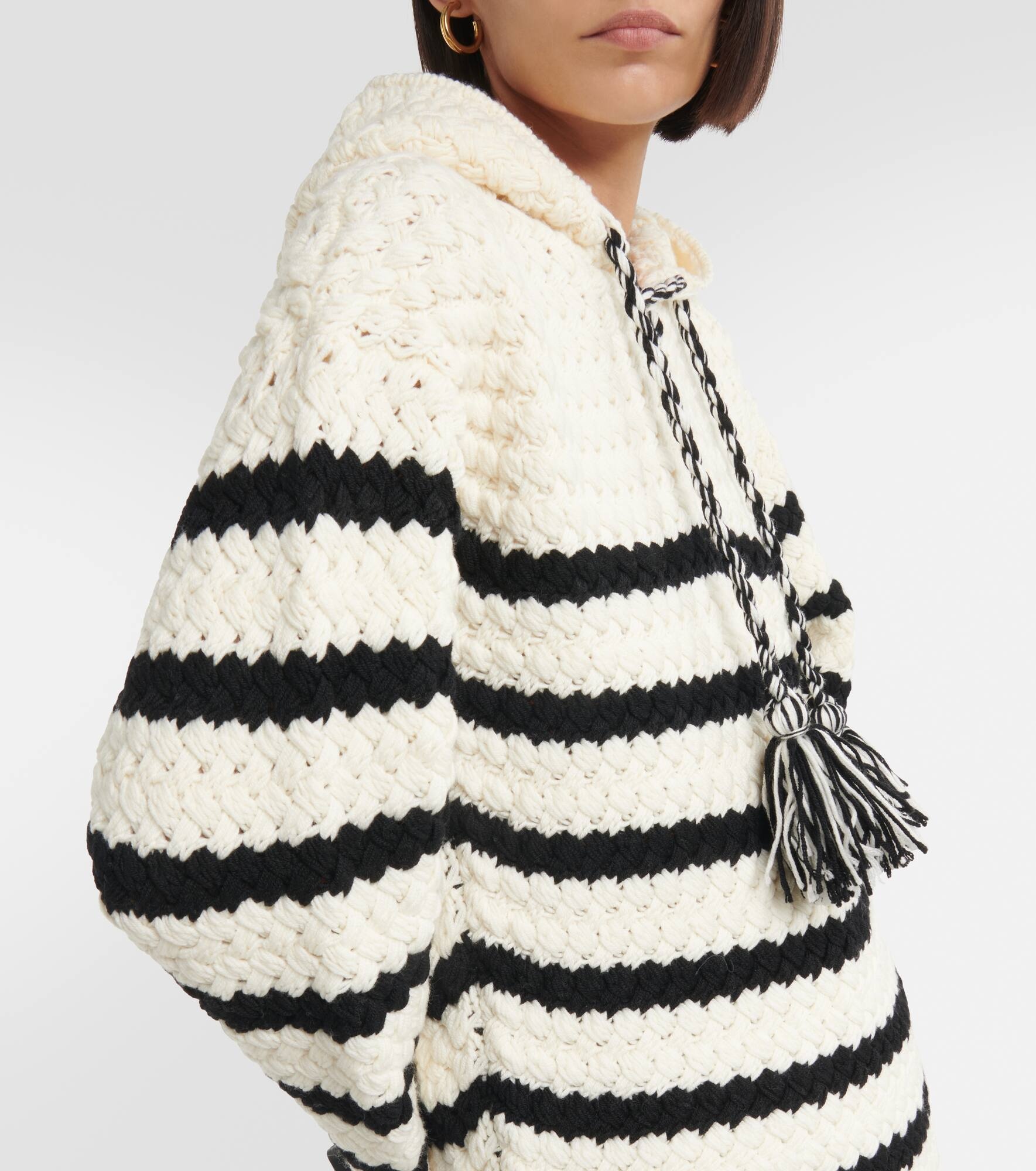 The Mariner striped wool hoodie - 4
