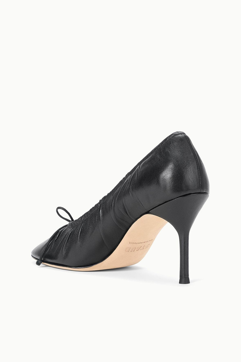 STAUD ALBA BALLET PUMP BLACK 3
