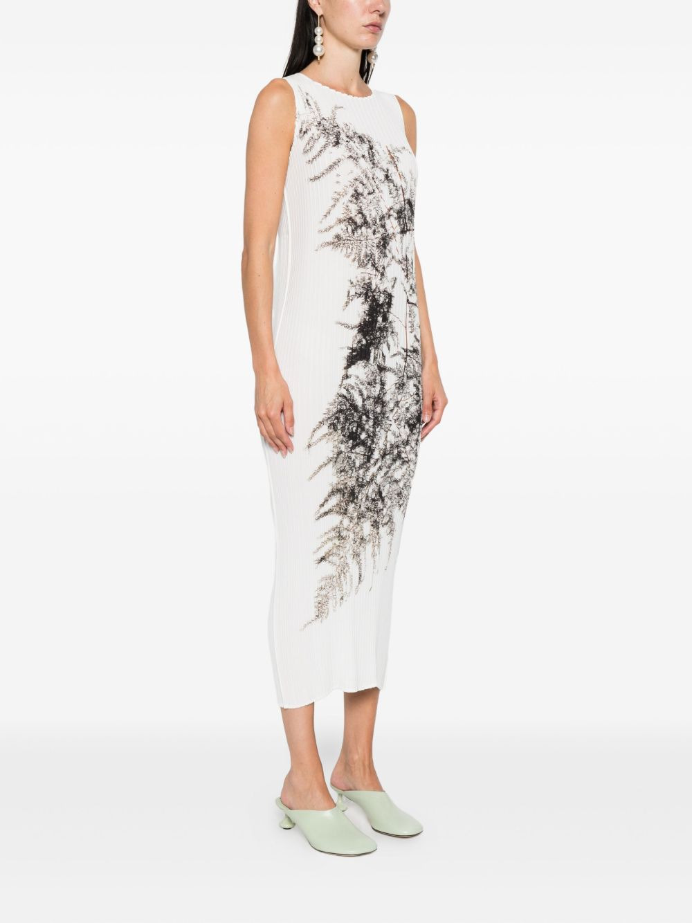 Pressed Flora midi dress - 3
