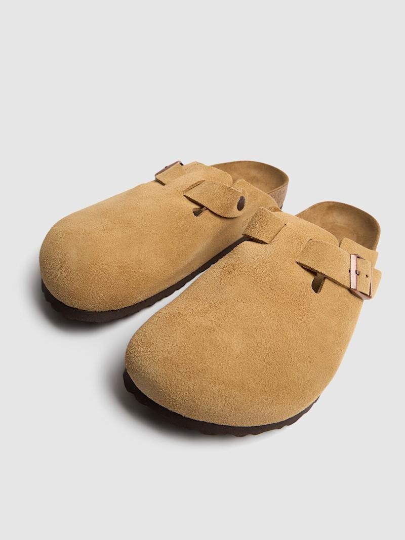 Boston soft suede mules - 3