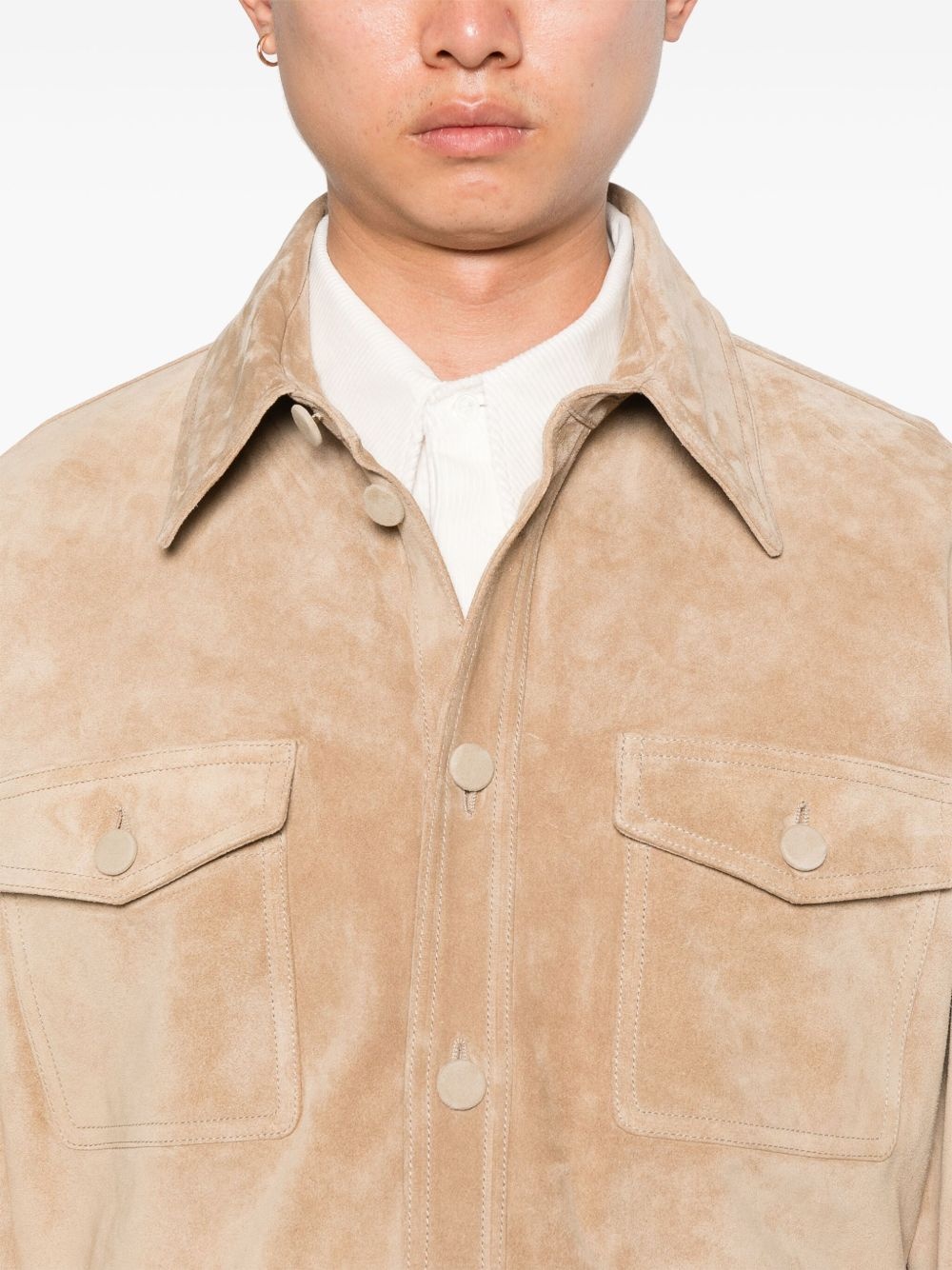 leather shirt - 5