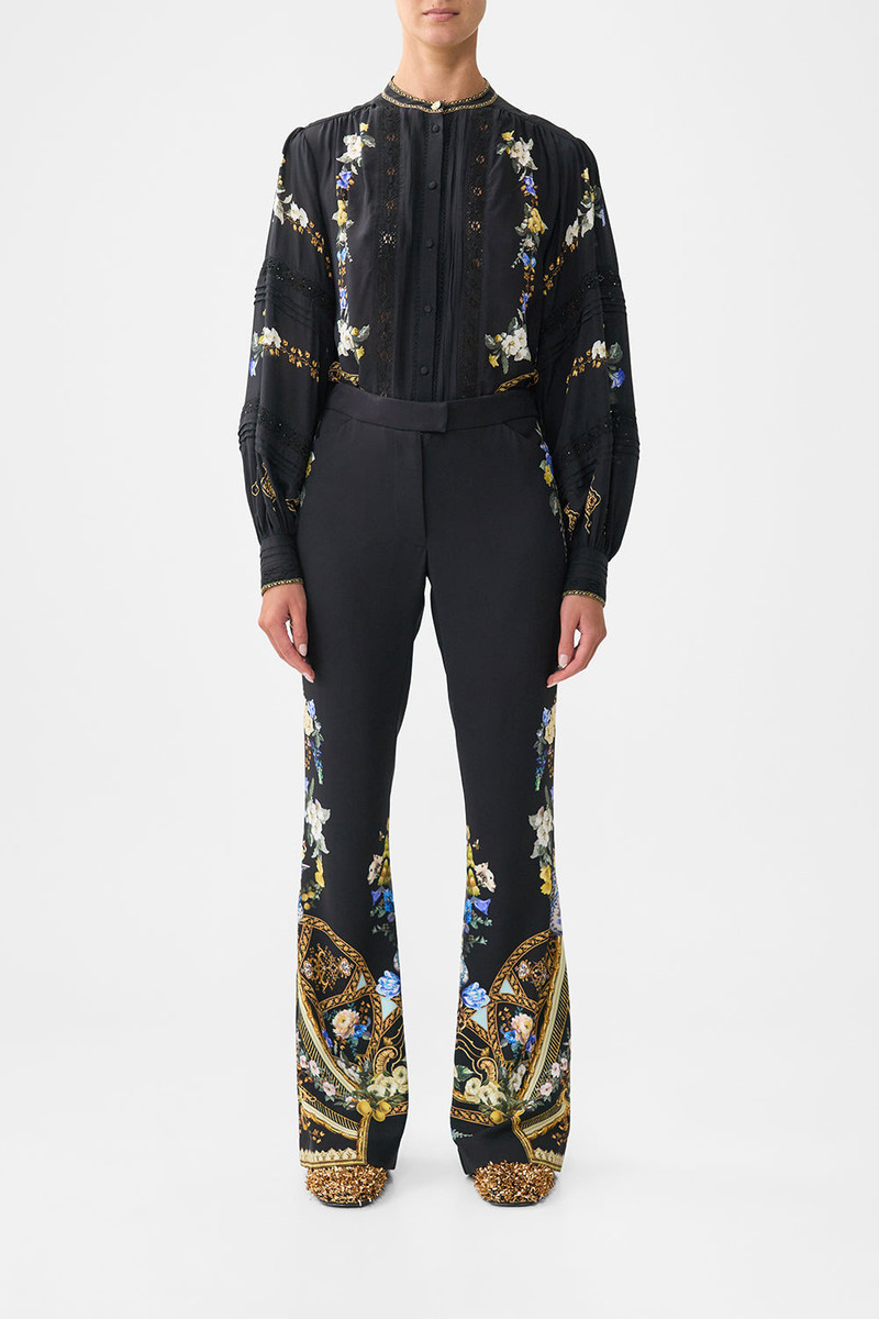 CAMILLA FLARE TROUSER WITH SEAM DETAIL outlook