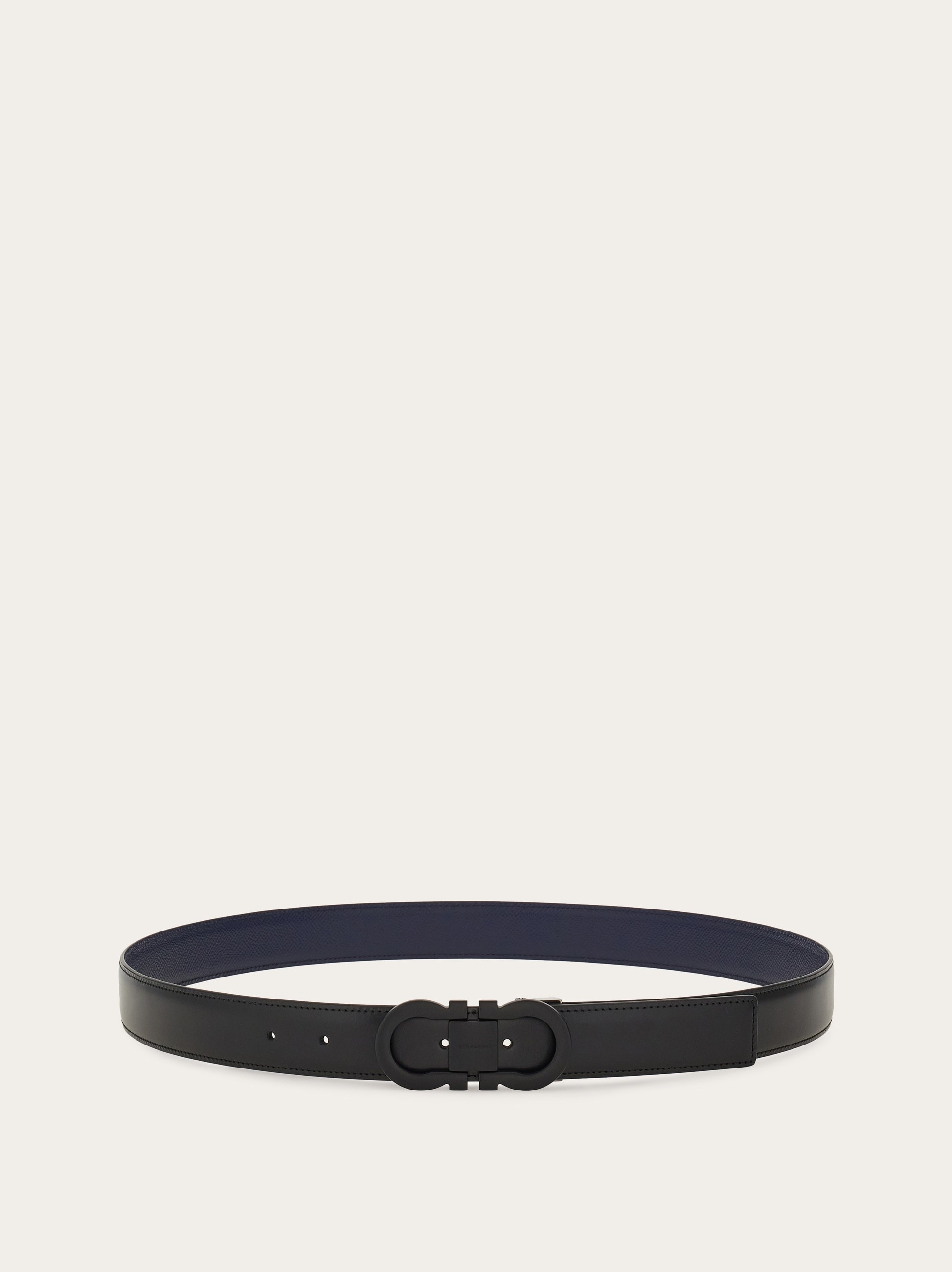 Reversible and adjustable Gancini belt - 3