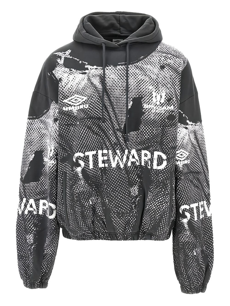 graphic-print long-sleeves hoodie 1