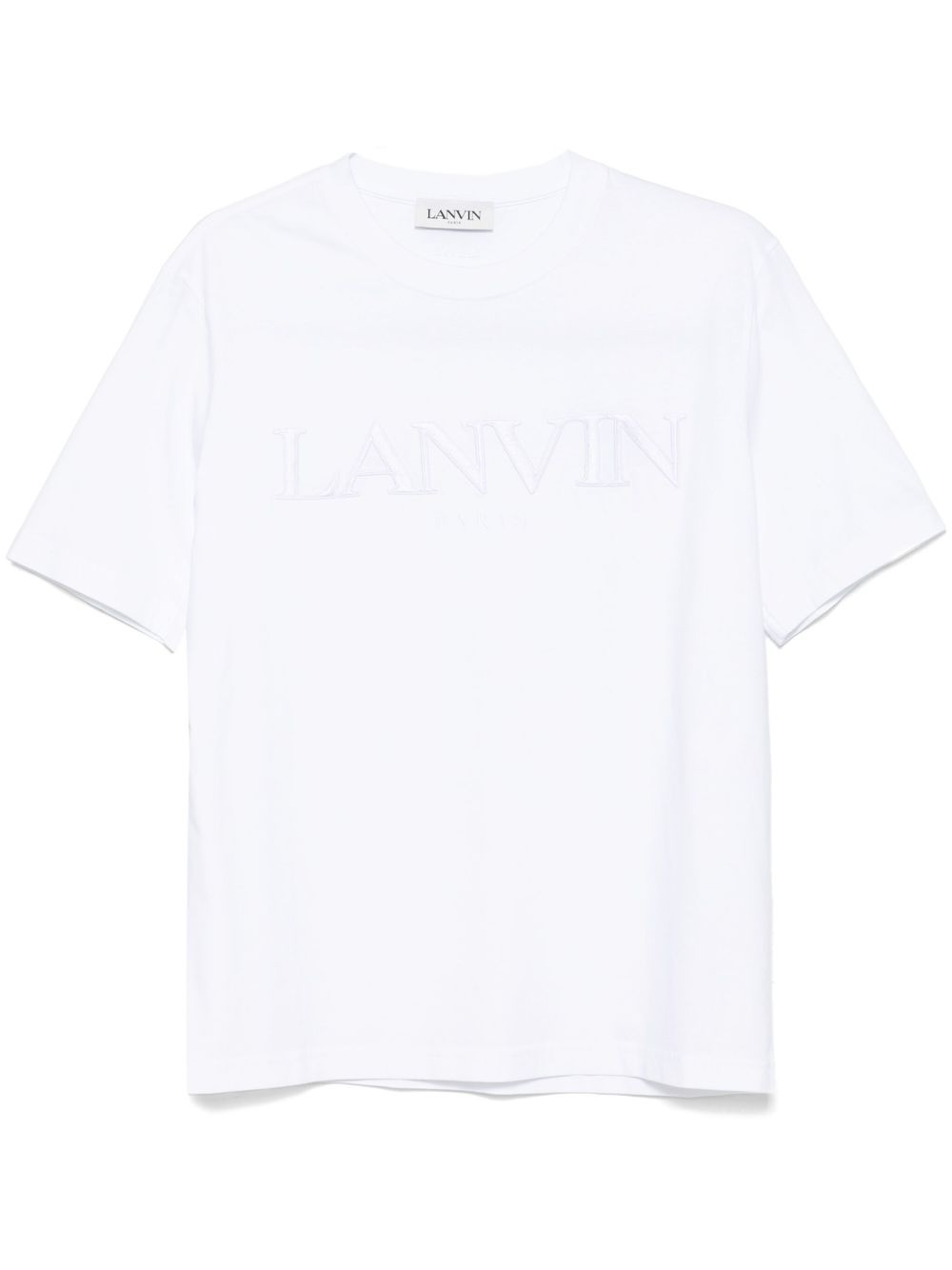 embroidered logo T-shirt - 1
