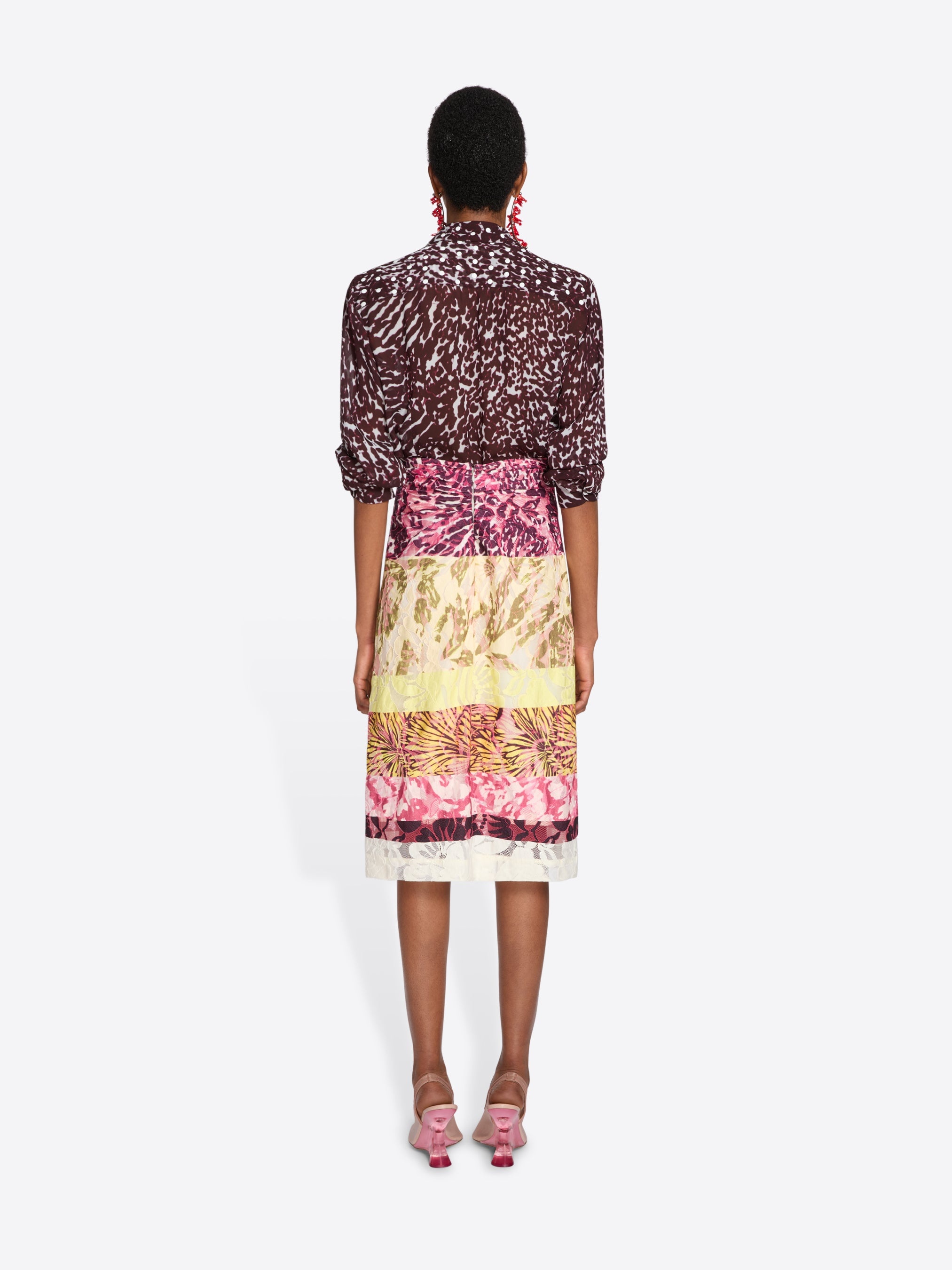PRINTED SKIRT - 4