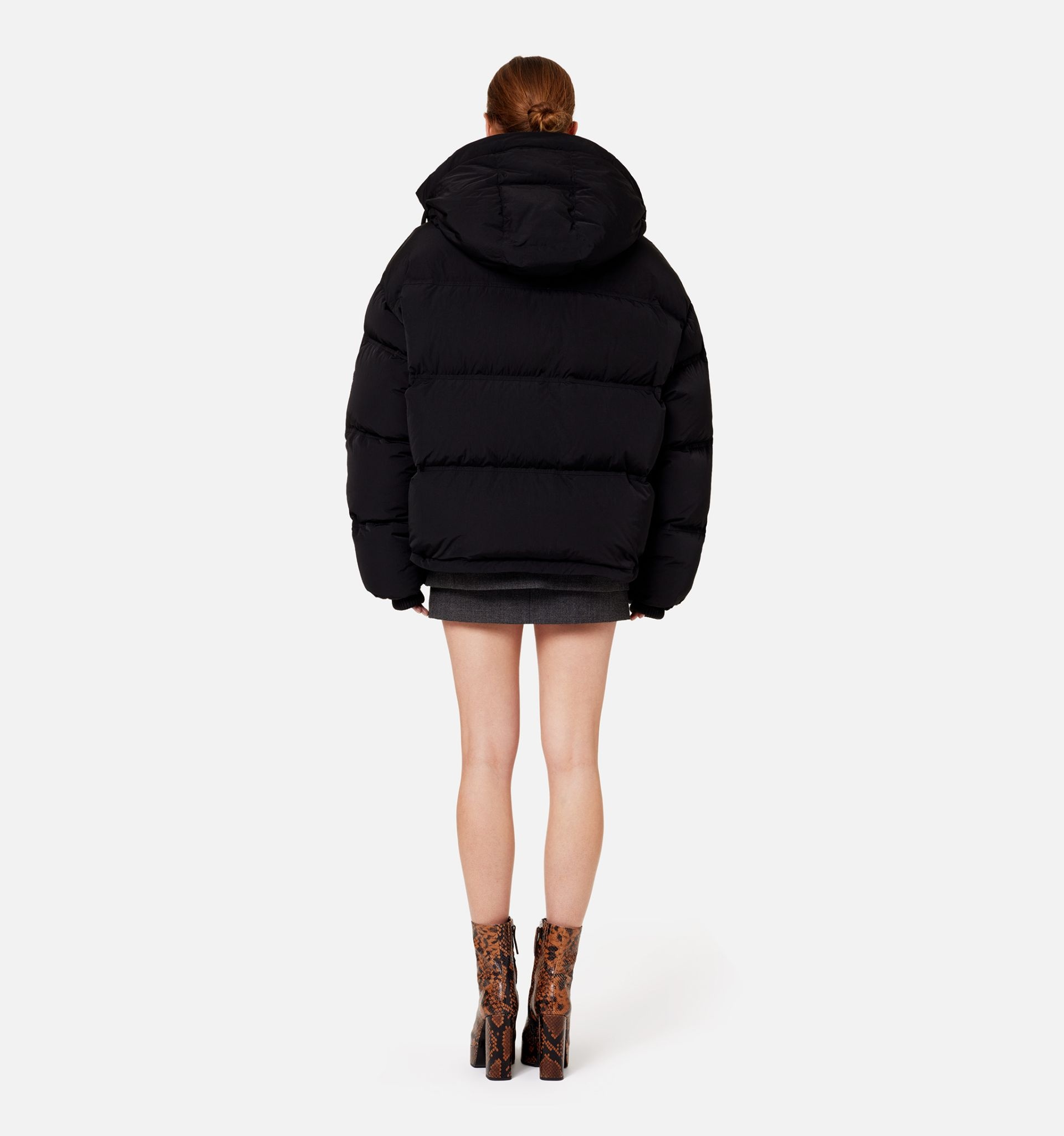 Down Jacket With Ami De Cœur Patch - 6