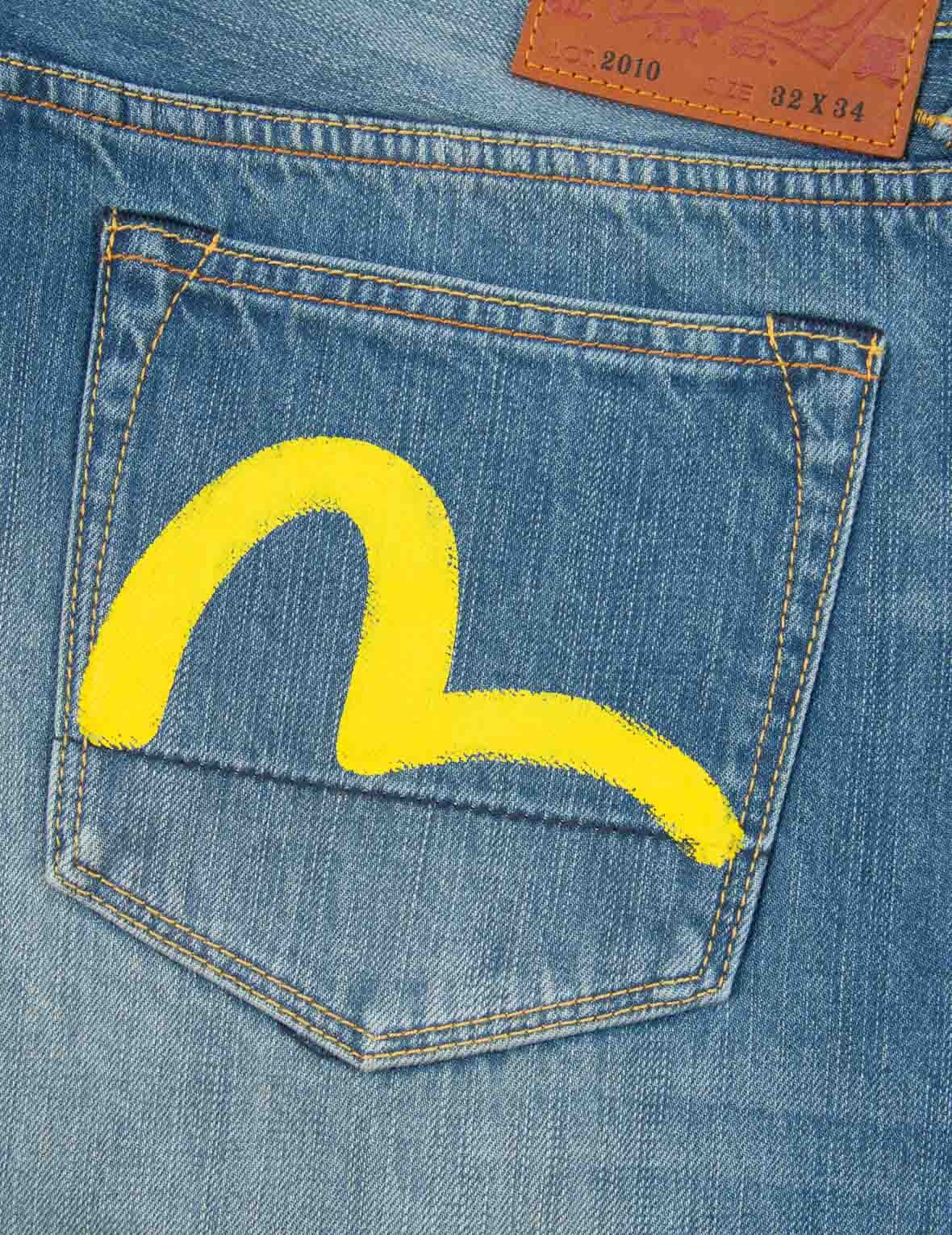 SEAGULL PRINT SLIM-FIT JEANS #2010 - 7