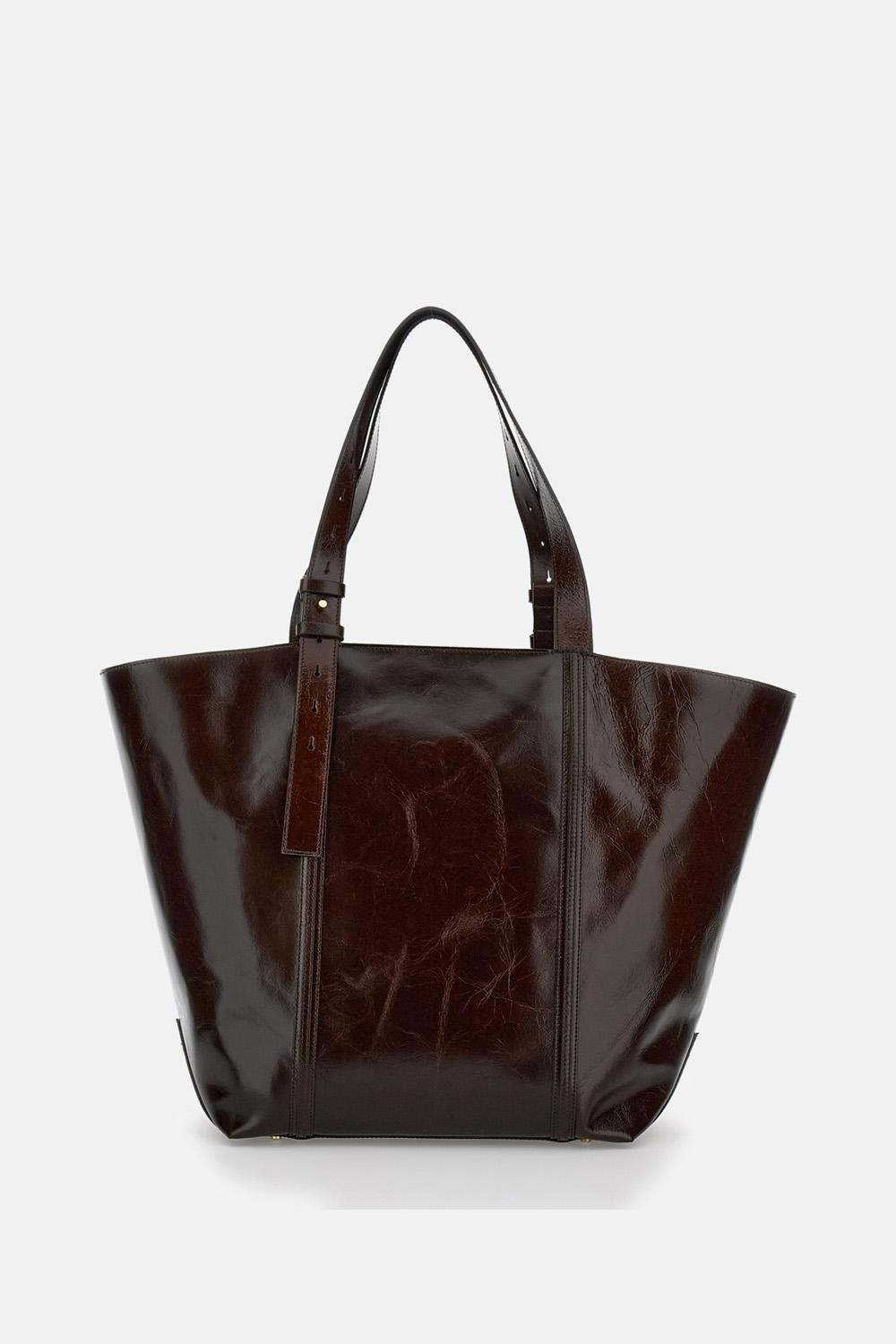 Shoulder bag with metal details - 4