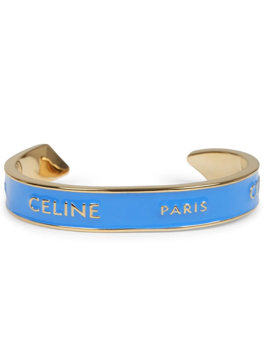 Celine Women Bracciale Con Logo - 1