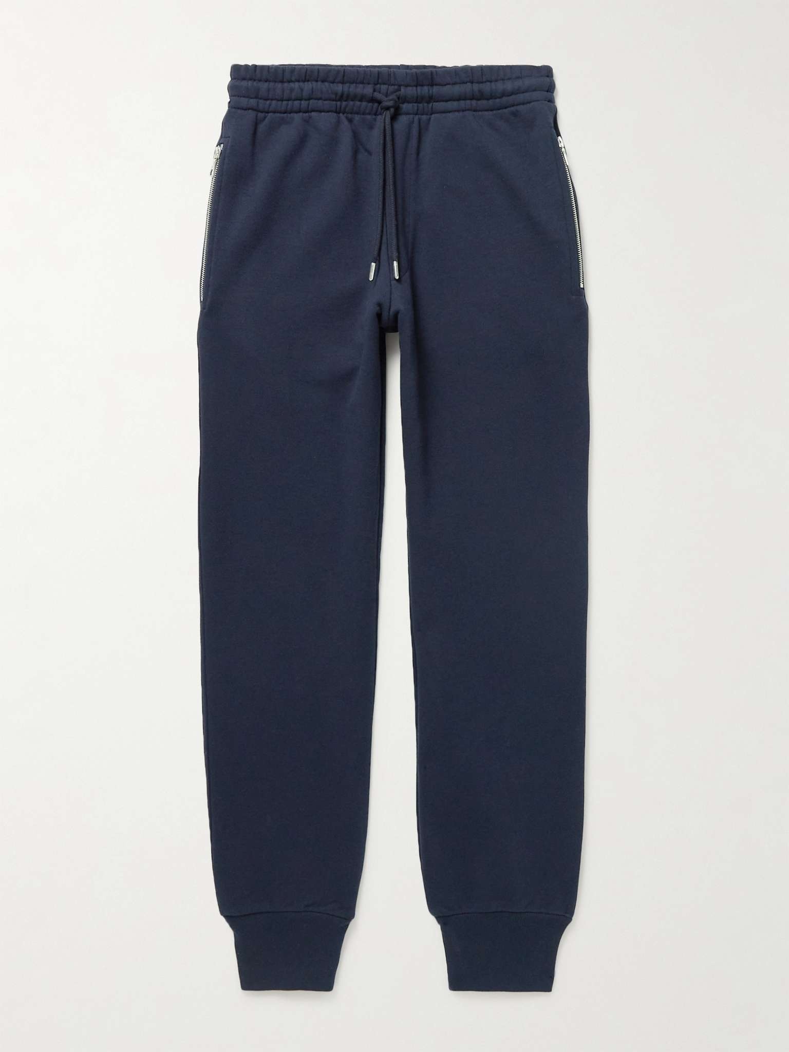 Tapered Cotton-Jersey Drawstring Sweatpants - 1