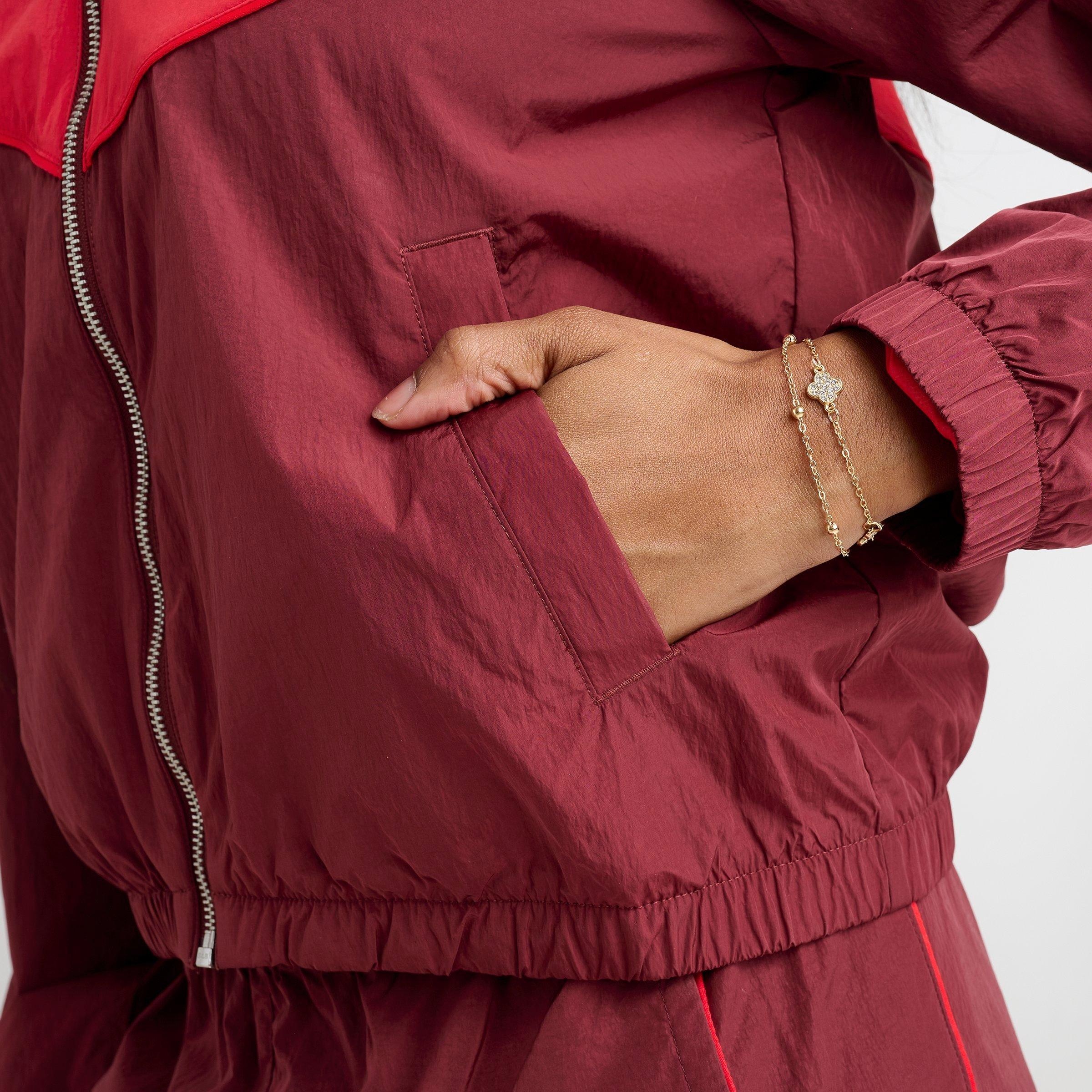 WOMEN'S NIKE WINDRUNNER LOOSE UV WOVEN FULL-ZIP JACKET - 6