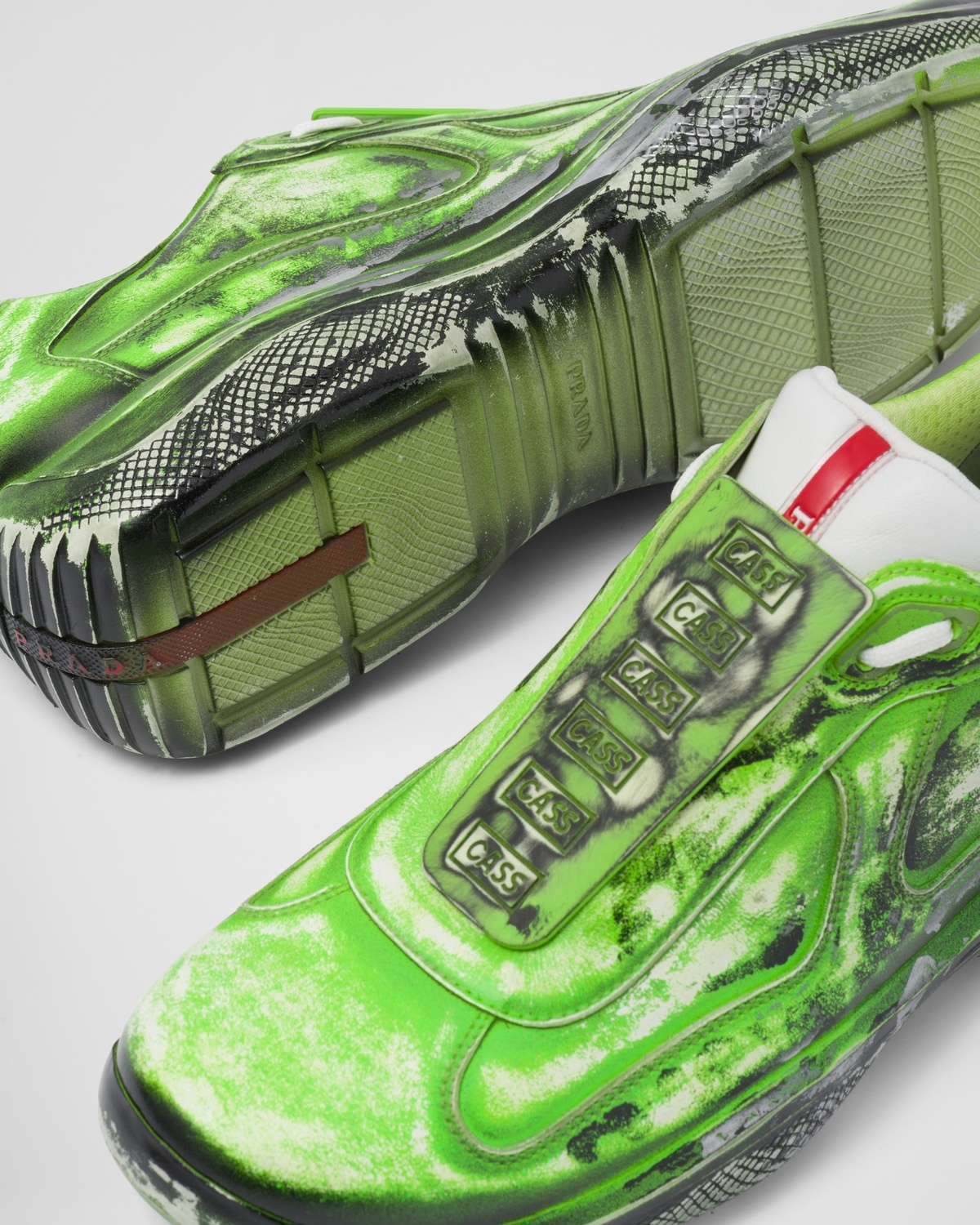 Cass x Prada America's Cup "D3cay" sneakers - 7