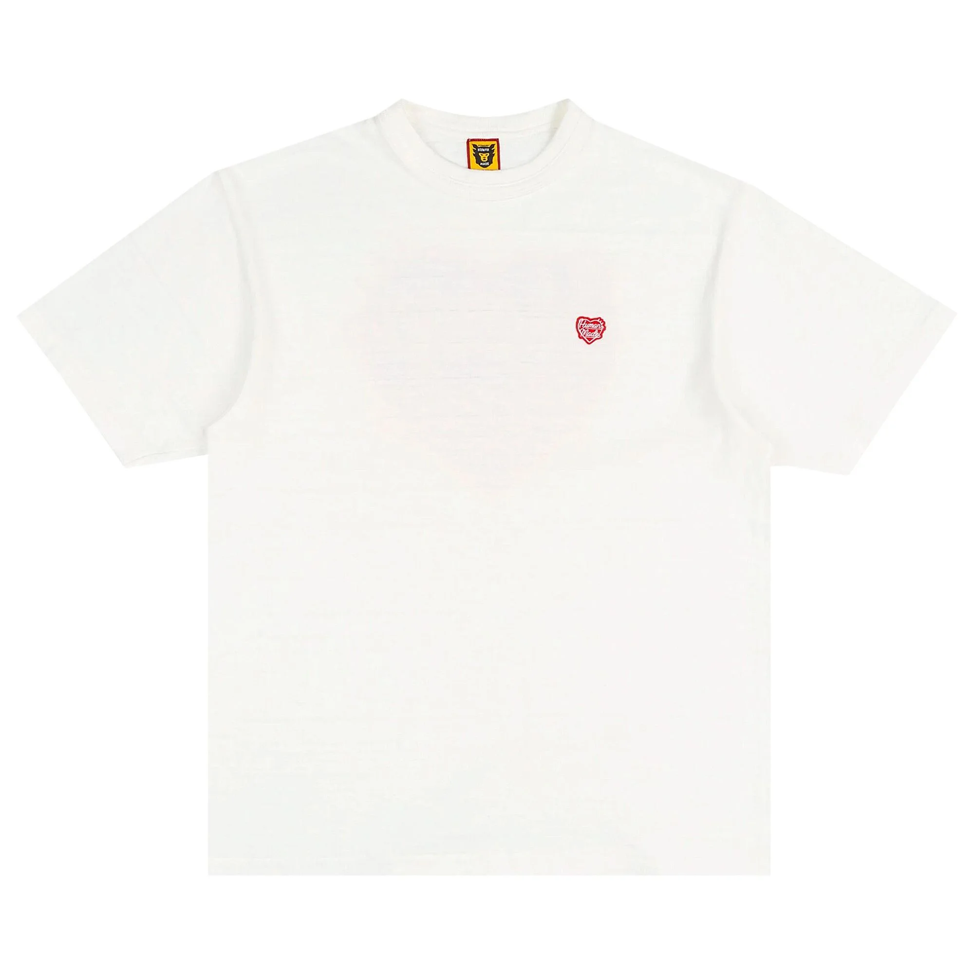 Human Made Heart Badge T-Shirt 'White' - 1