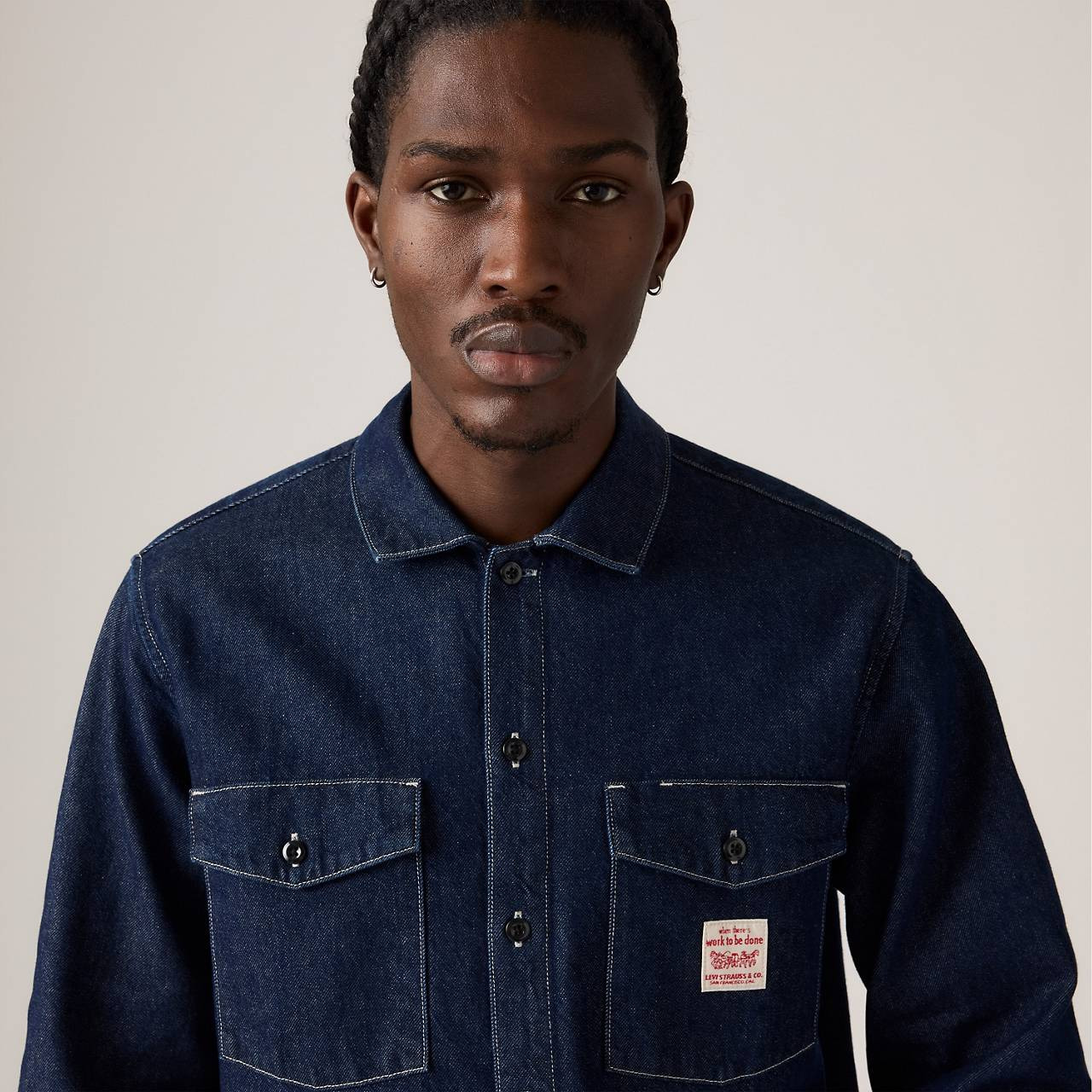 LONG-SLEEVE WORKER SHIRT - 4