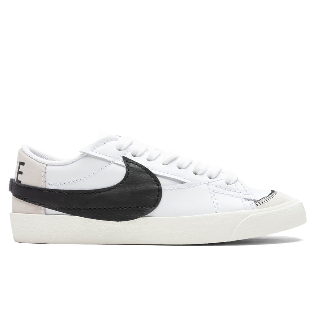 NIKE BLAZER LOW '77 JUMBO - WHITE/BLACK/SAIL - 1