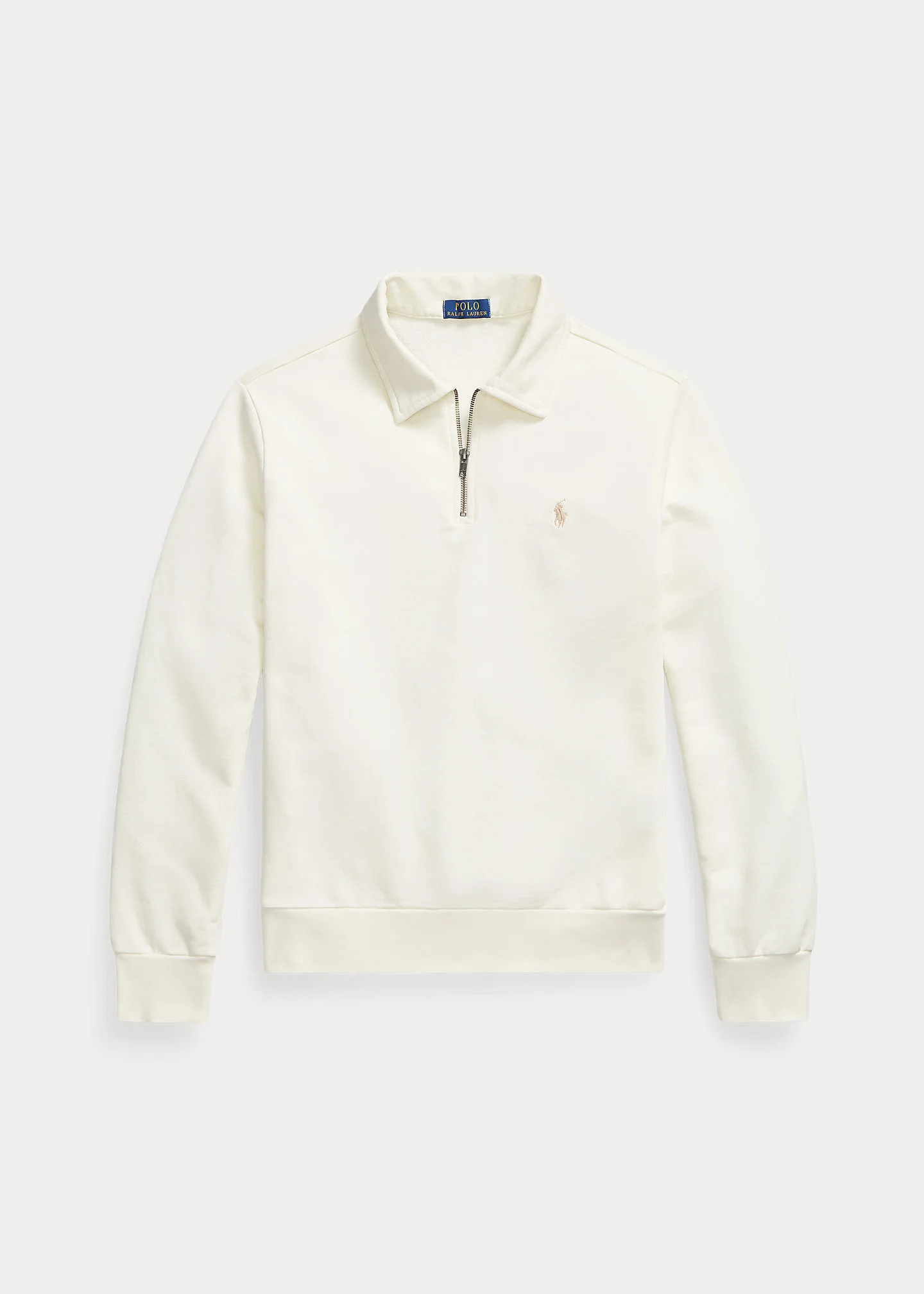 Loopback Fleece Quarter-Zip Sweatshirt - 1