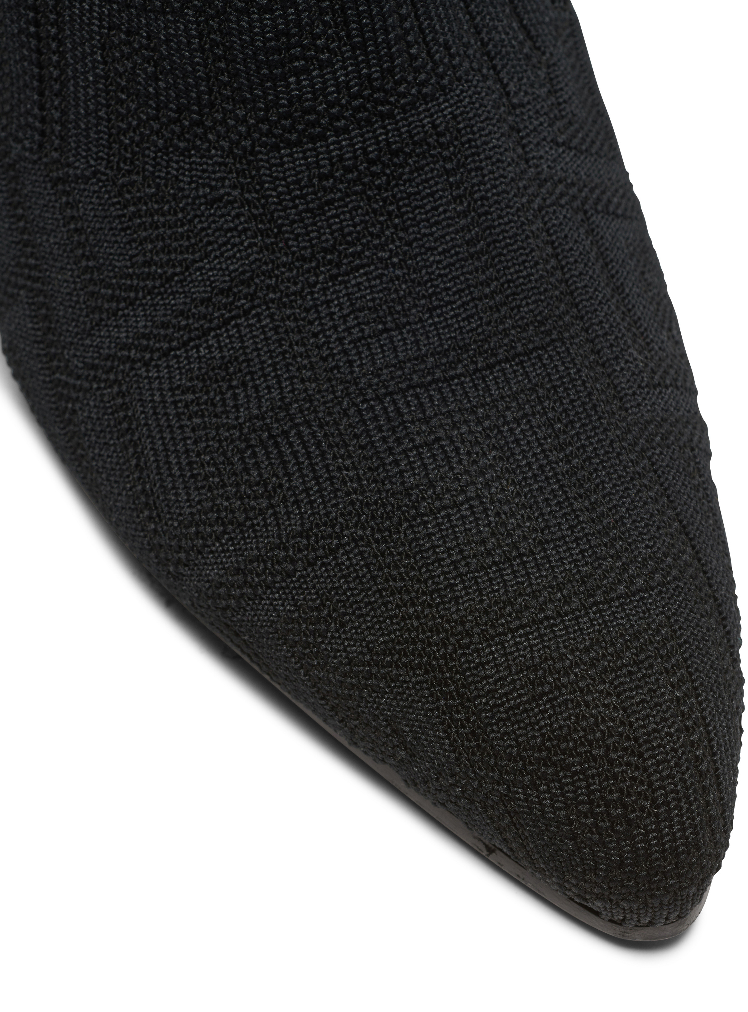 Moneta mesh thigh boots with monogram - 5