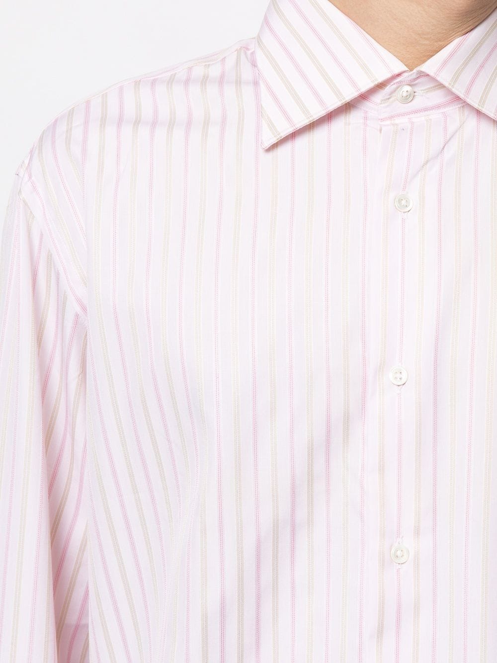 striped cotton shirt - 5