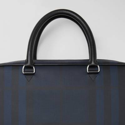 Burberry London Check and Leather Briefcase outlook