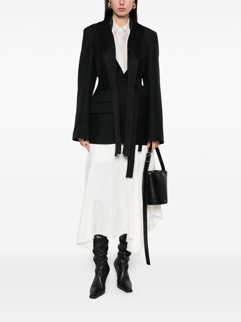 RÓHE shawl-lapel wool jacket outlook