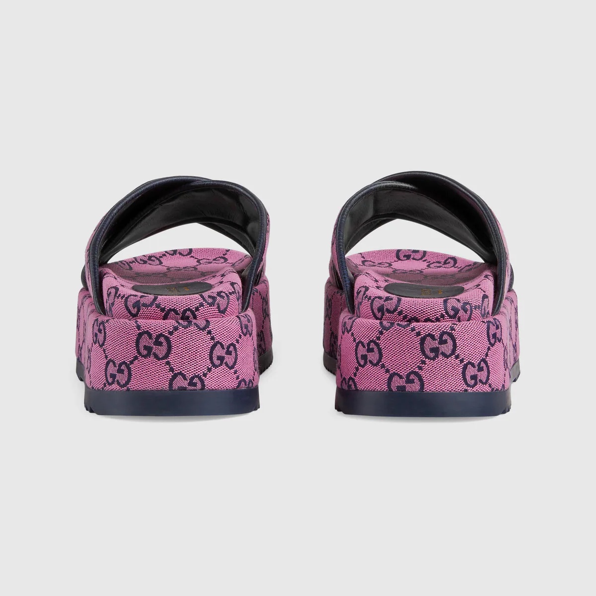 GG Multicolor platform sandal - 4