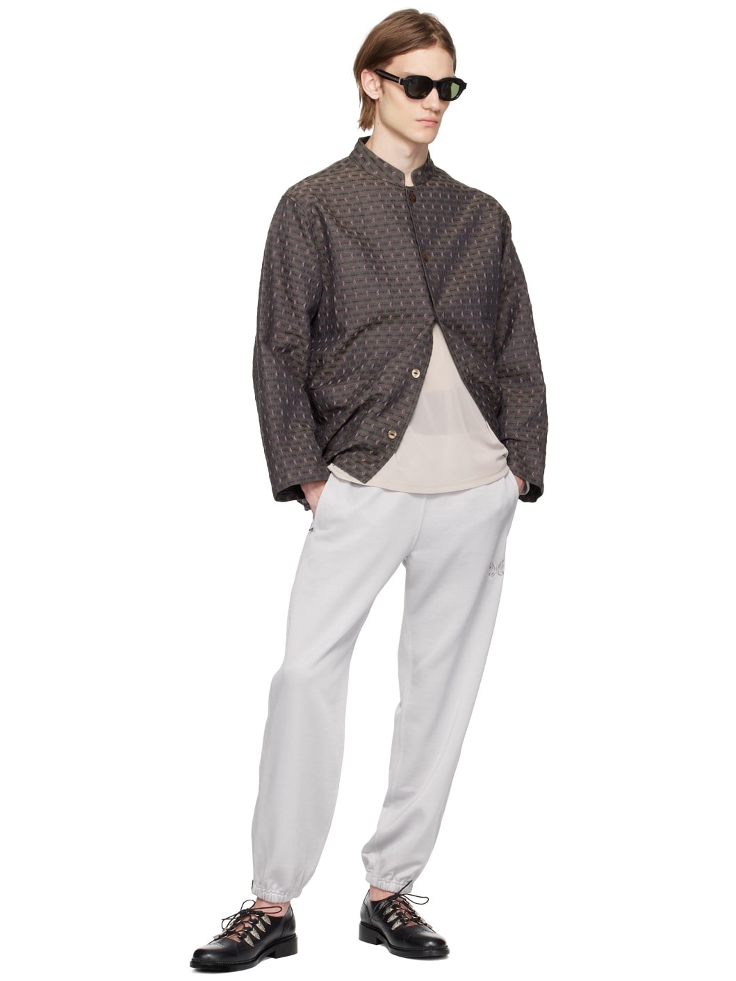 Off-White Zipped Lounge Pants - 4
