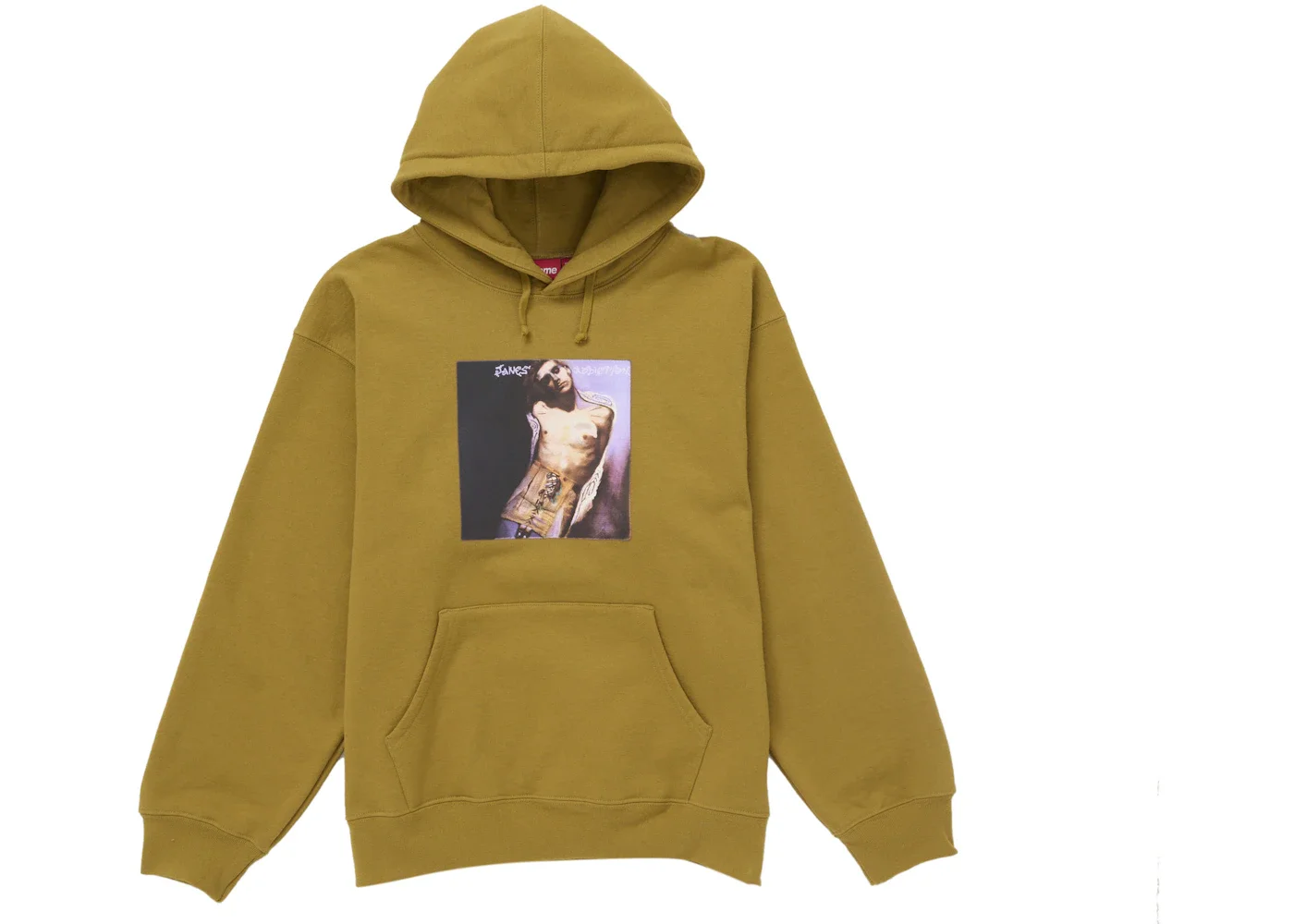 Jane’s Addiction Hooded Sweatshirt Dark Mustard - 1