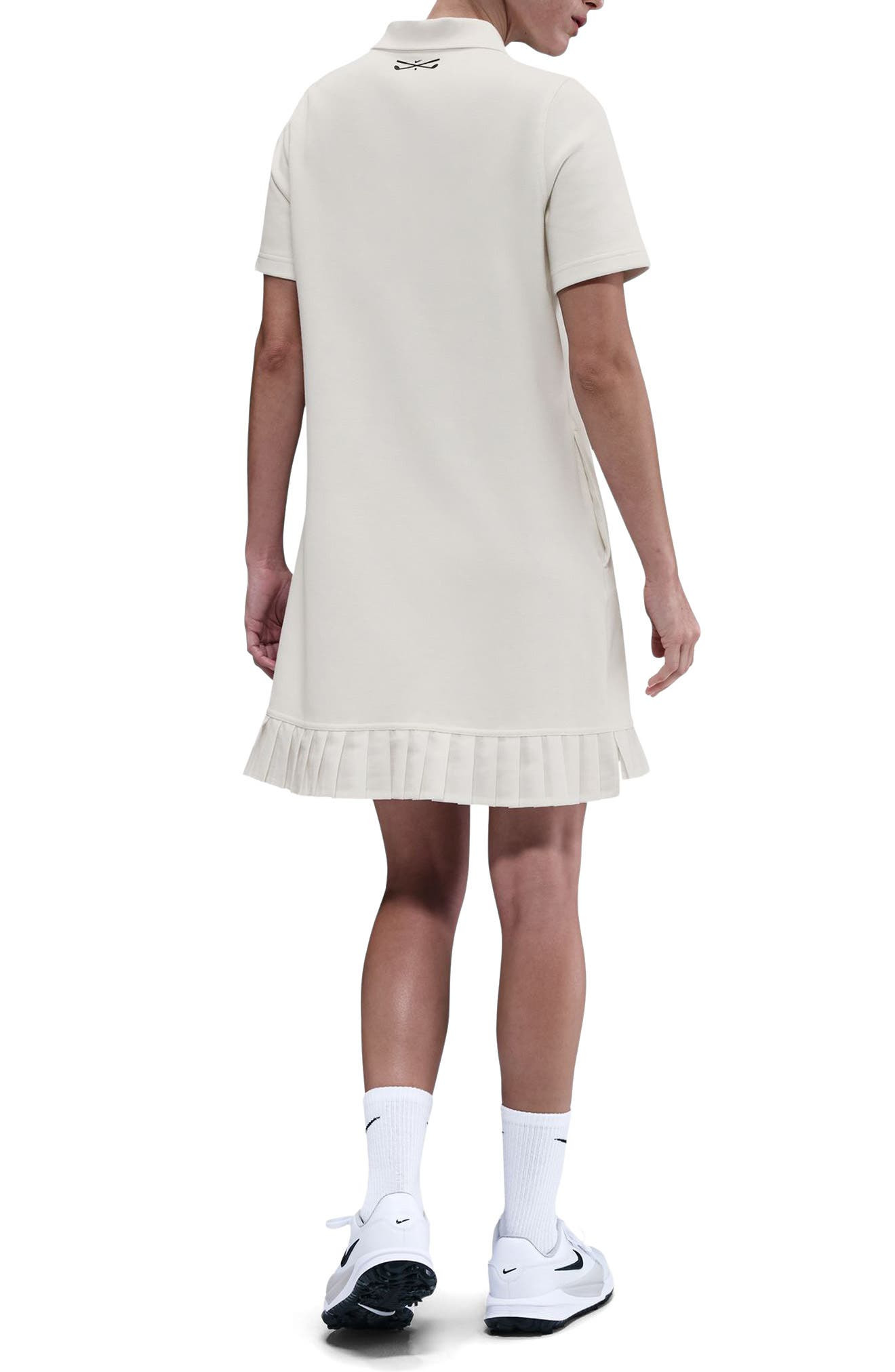 Nike Dri-FIT Polo Golf Dress in Sail/Black at Nordstrom - 2