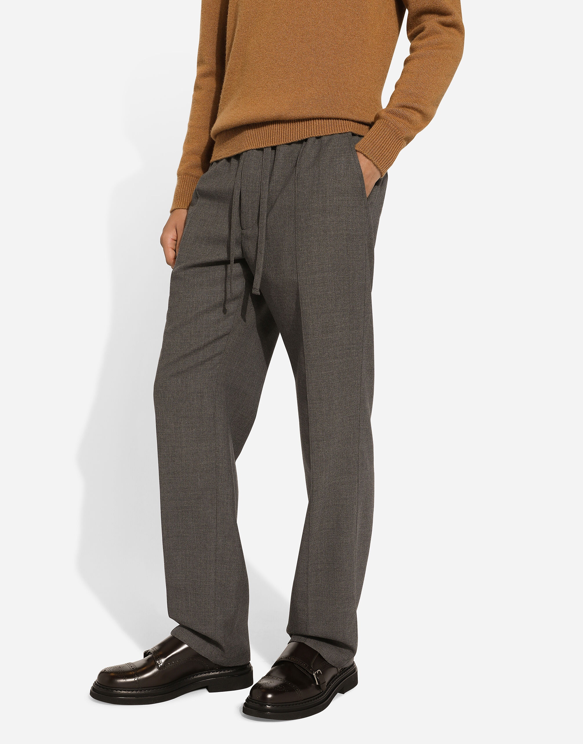Wool jogging pants - 2