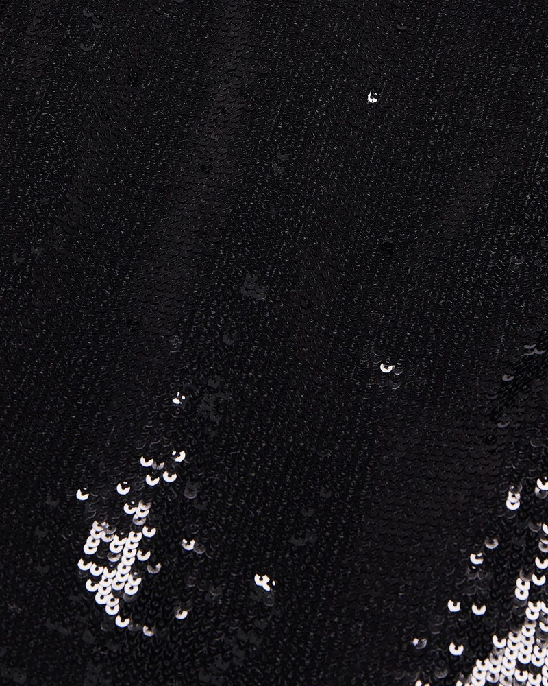 SHORT BLACK SEQUIN SKIRT 6
