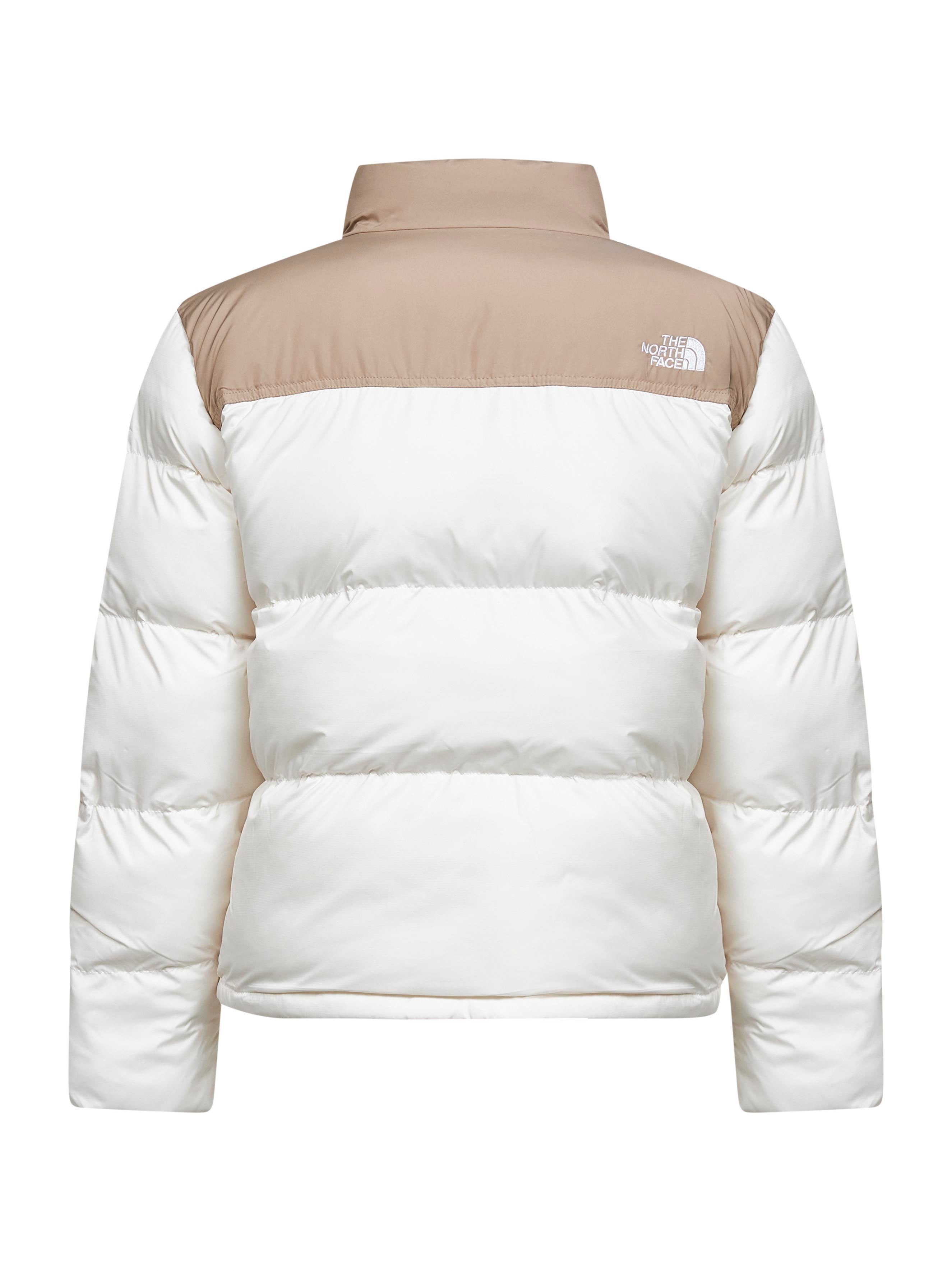 White nylon Saikuru down jacket - 2