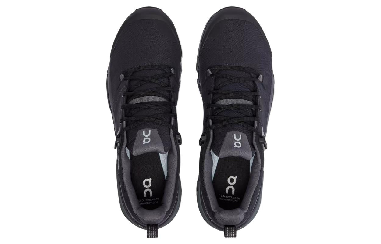On Running Cloudwander Waterproof 'Black Eclipse' 73.98606 - 3