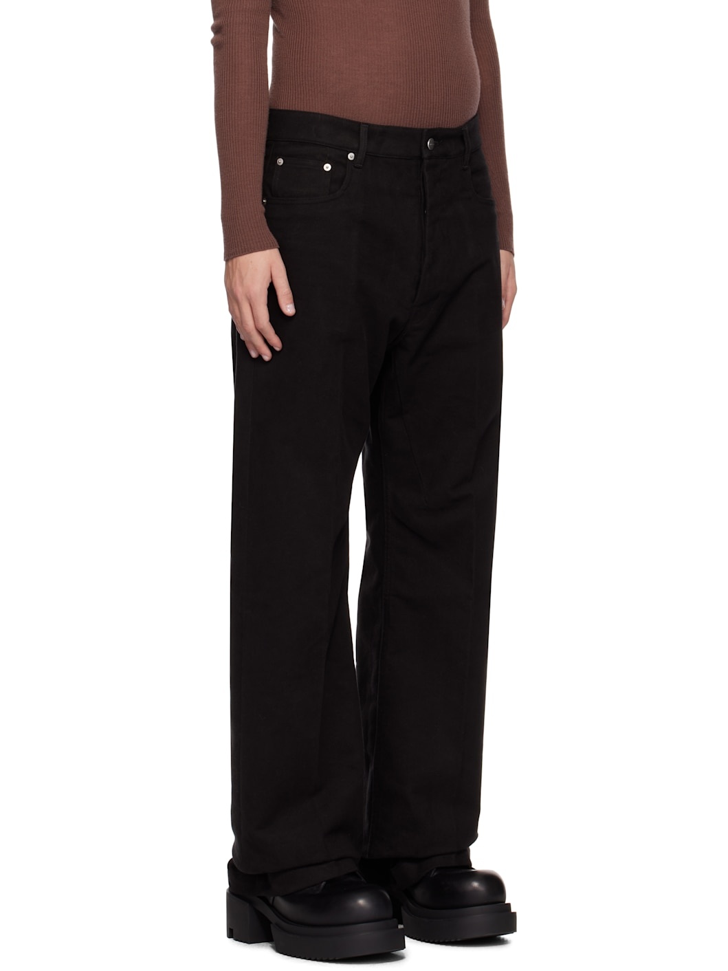 Black Porterville Geth Jeans - 2