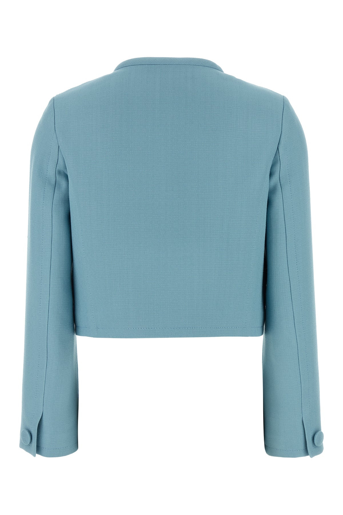 Light blue viscose blazer - 2
