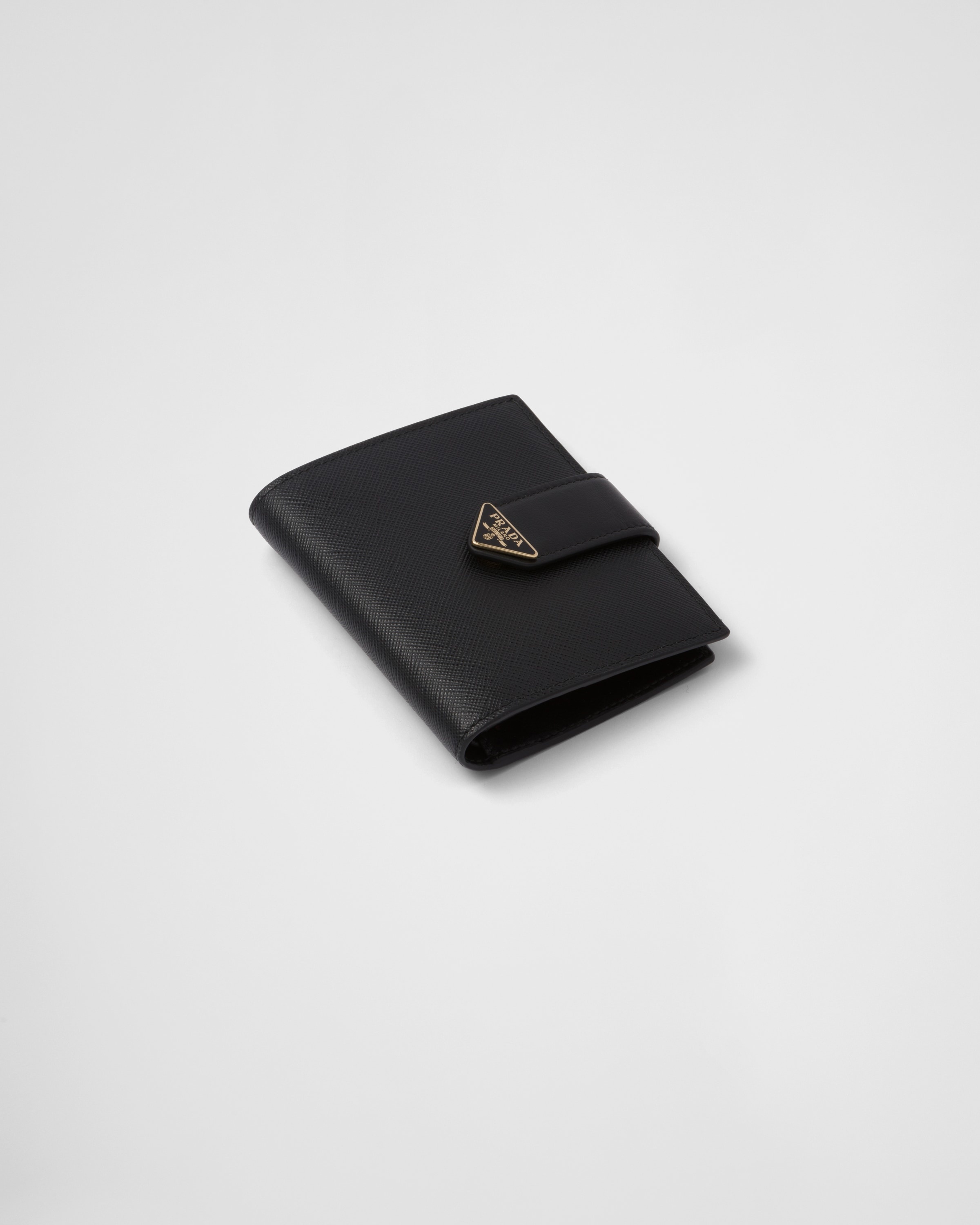 Small Saffiano and smooth leather wallet - 2