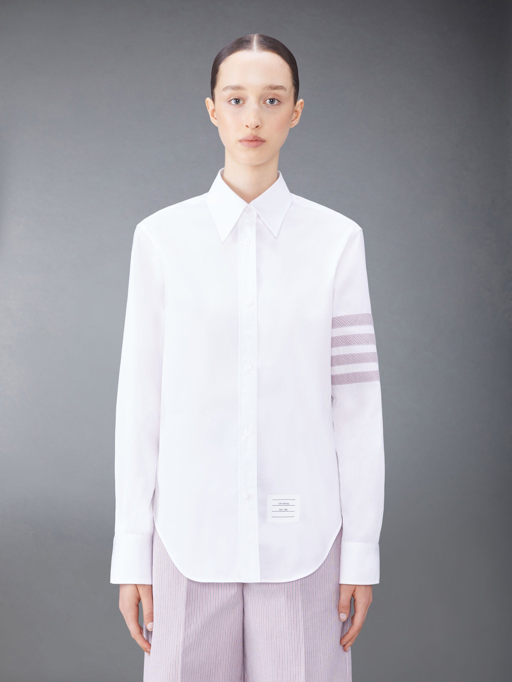 4-Bar cotton-poplin shirt - 2