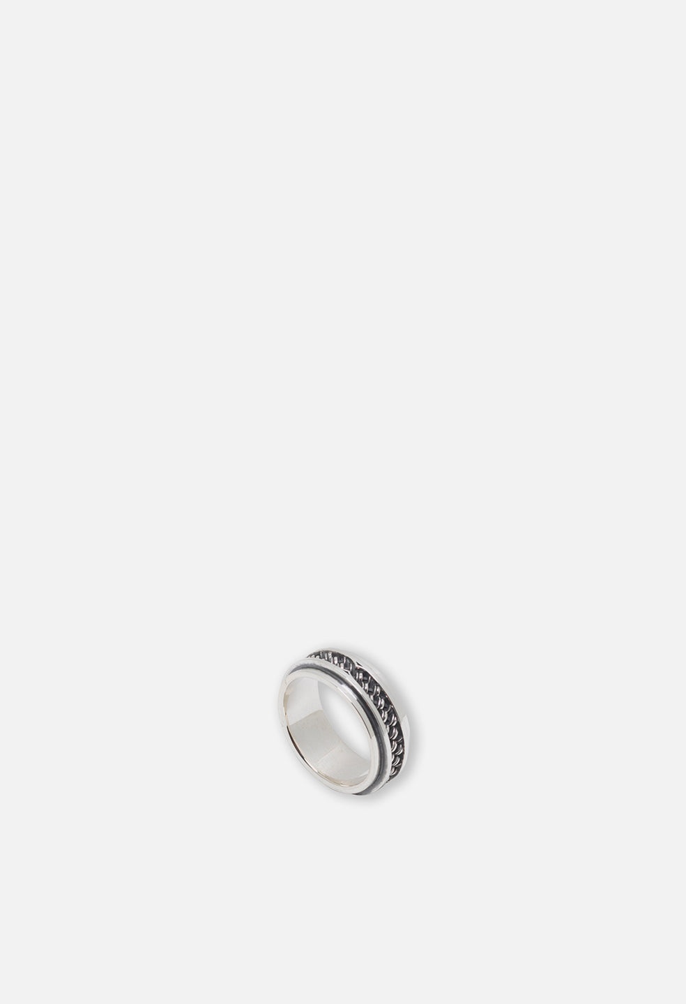 M.A.R.S SLIM ENGRAVED RING - 3