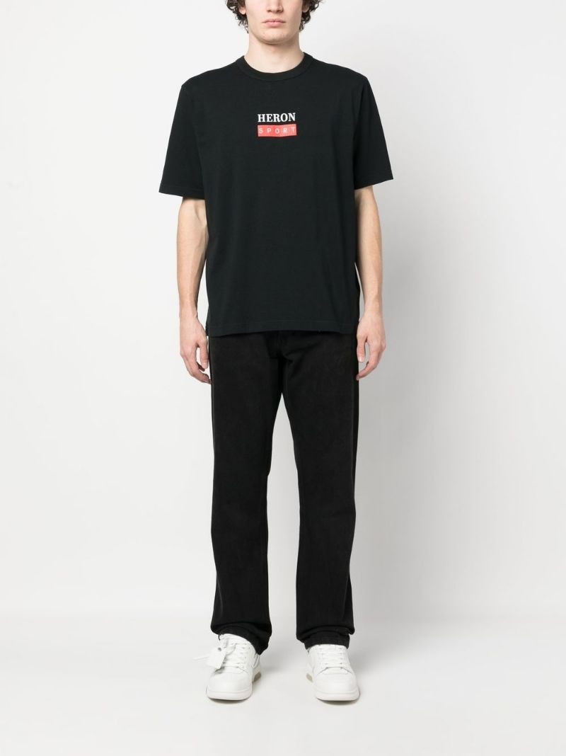 Heron Preston logo-print cotton T-shirt outlook