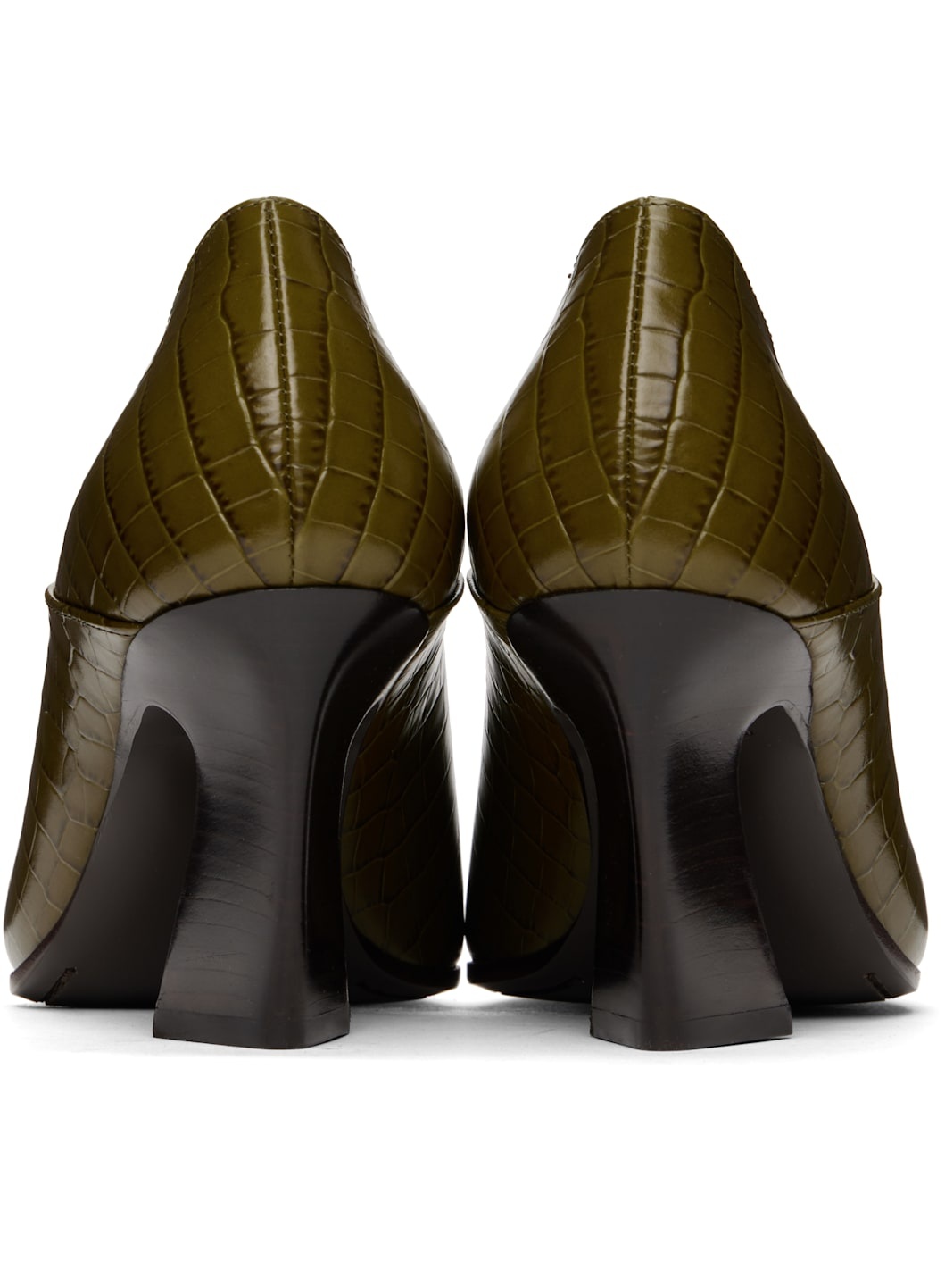 Green Lewis Heels - 2