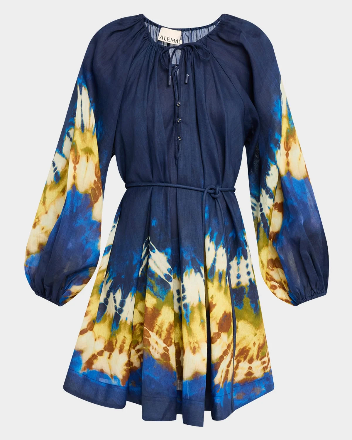 Martine Tie-Dye Mini Dress - 1