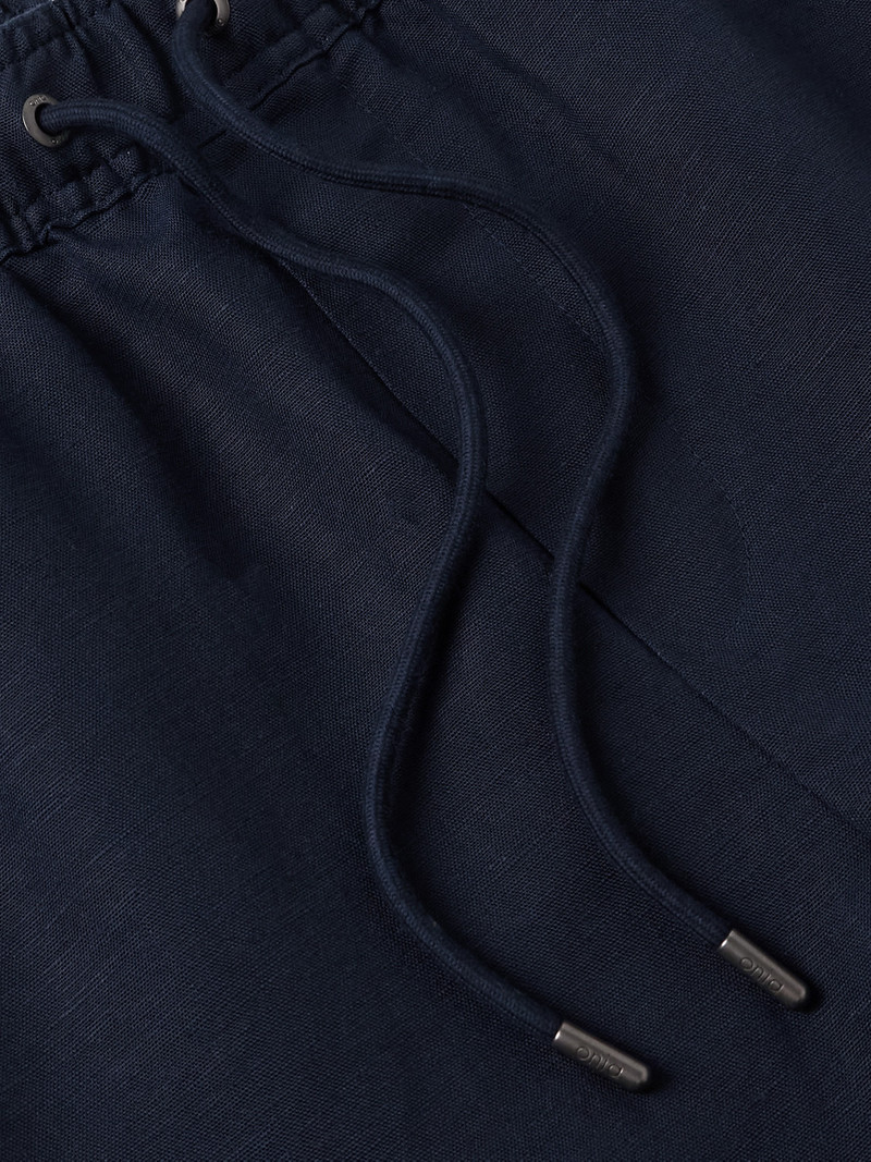 Air Straight-Leg Linen and Lyocell-Blend Drawstring Shorts 5