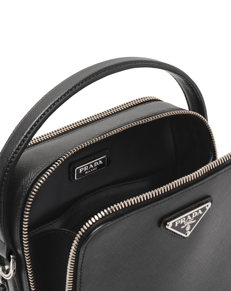Saffiano Leather Prada Brique Bag 5