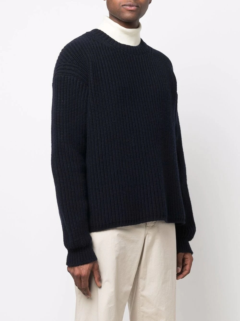 crew-neck cashmere jumper - 3