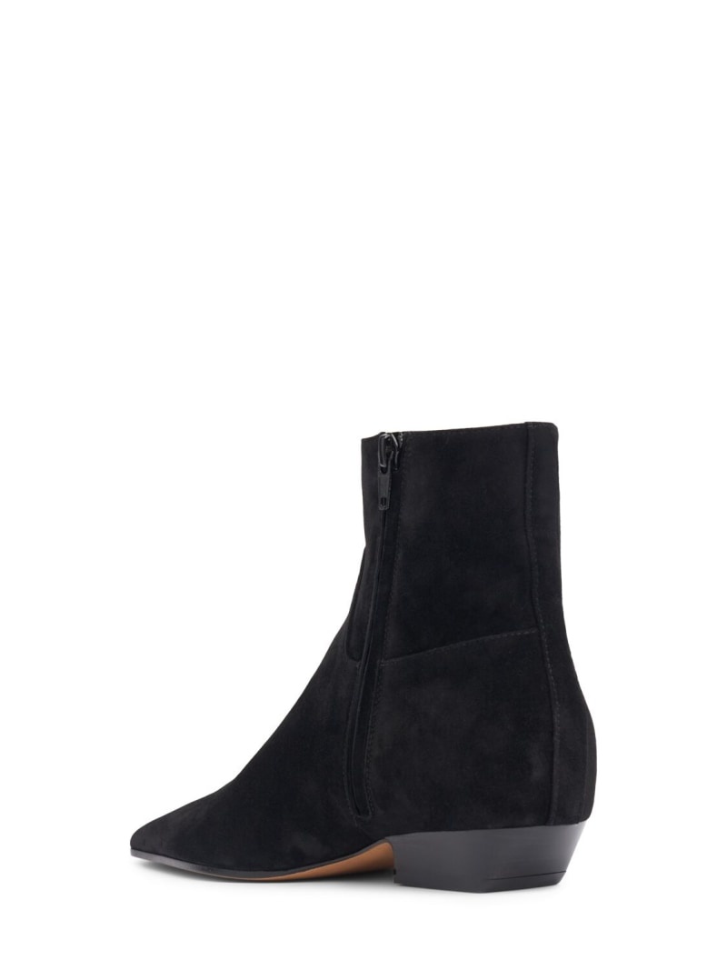 25mm Marfa suede ankle boots - 3