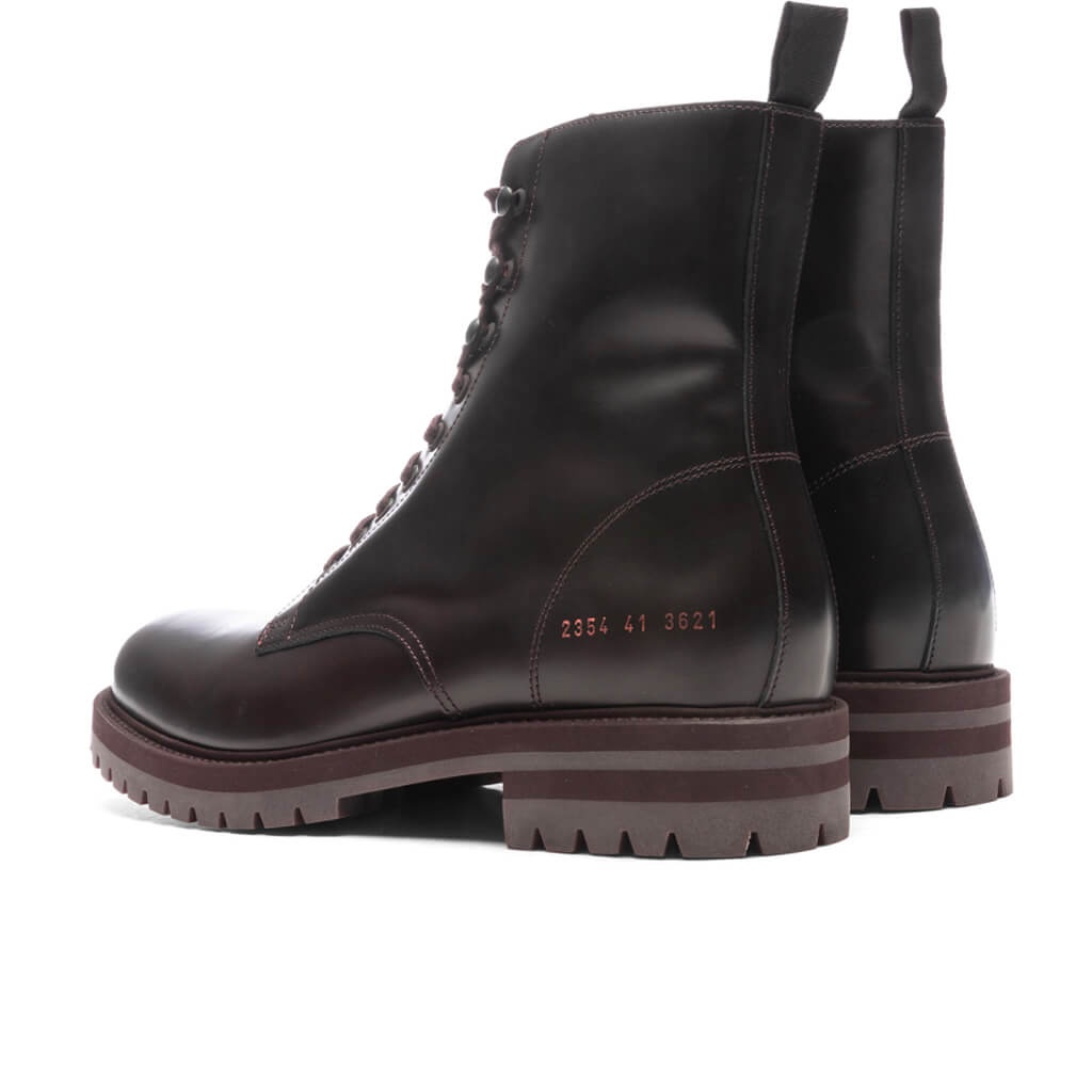 COMBAT BOOT - BROWN - 3