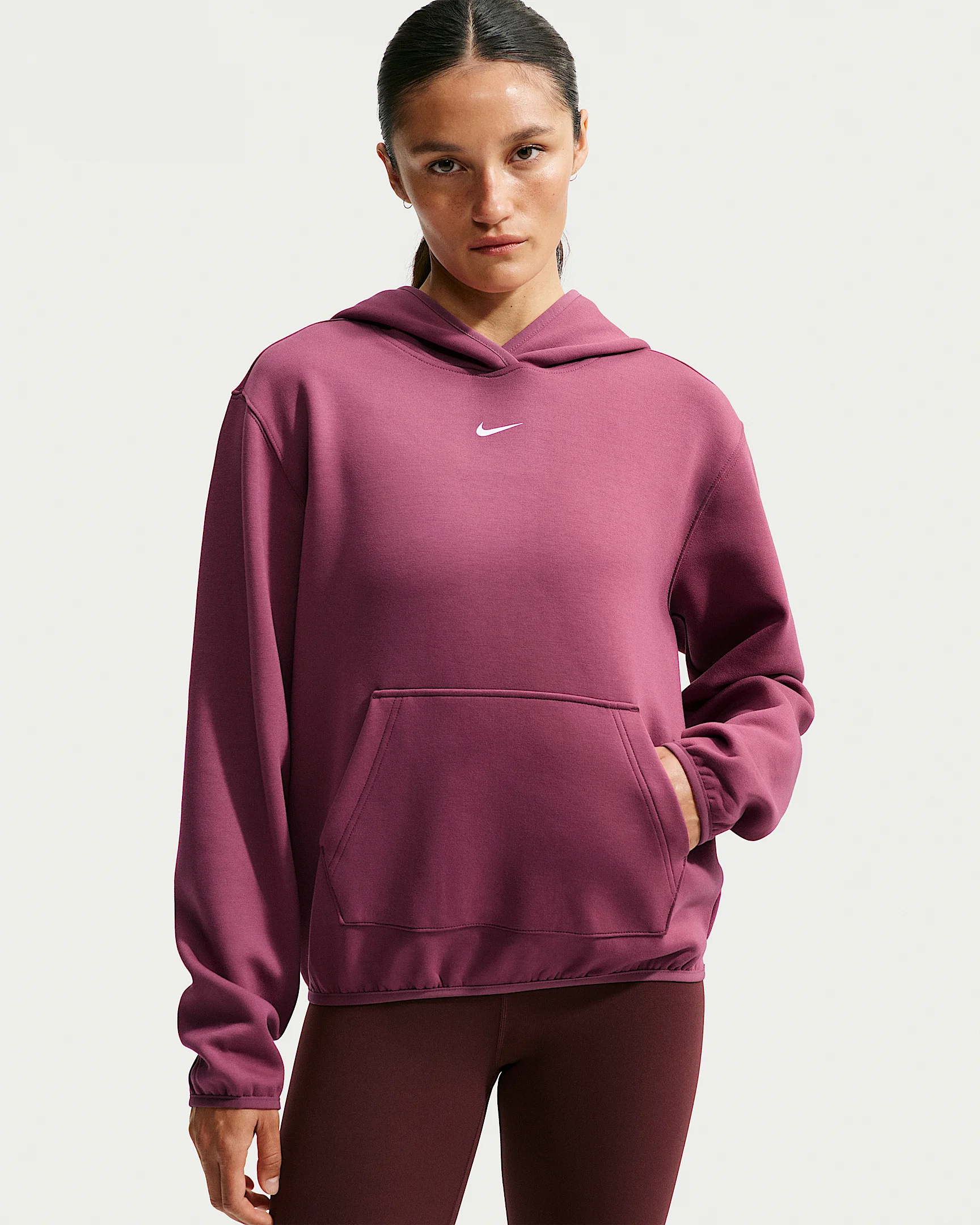 Nike Studio Fleece Sport Women's Dri-FIT Pullover Hoodie - 1
