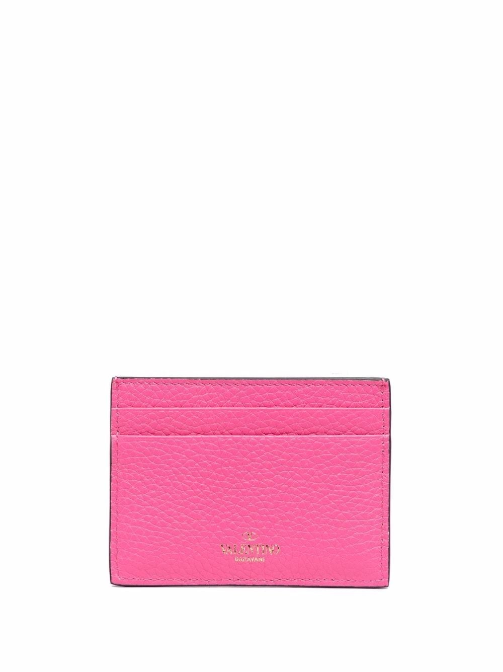 Rockstud leather cardholder - 2