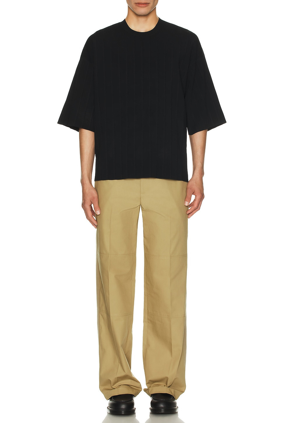 Pleated Tee - 4